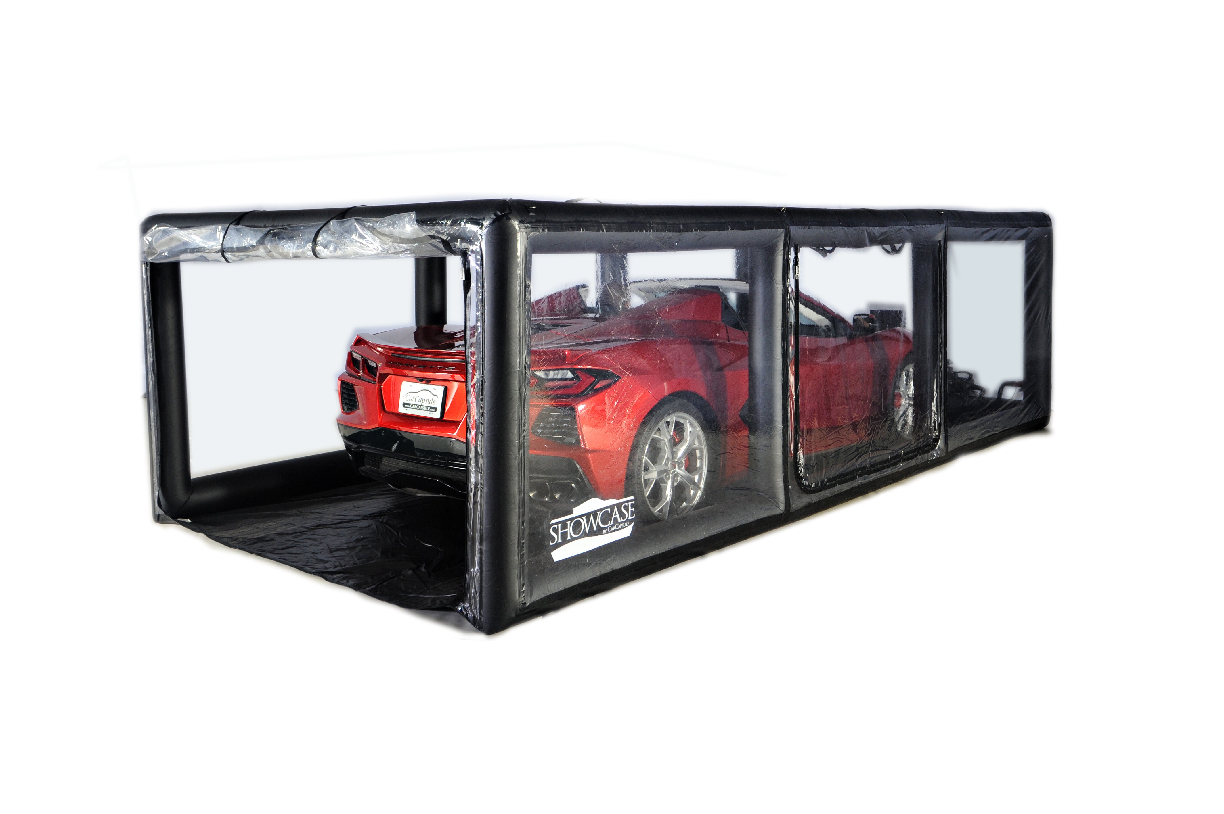 18' Black ShowCase Indoor Stacker Edition