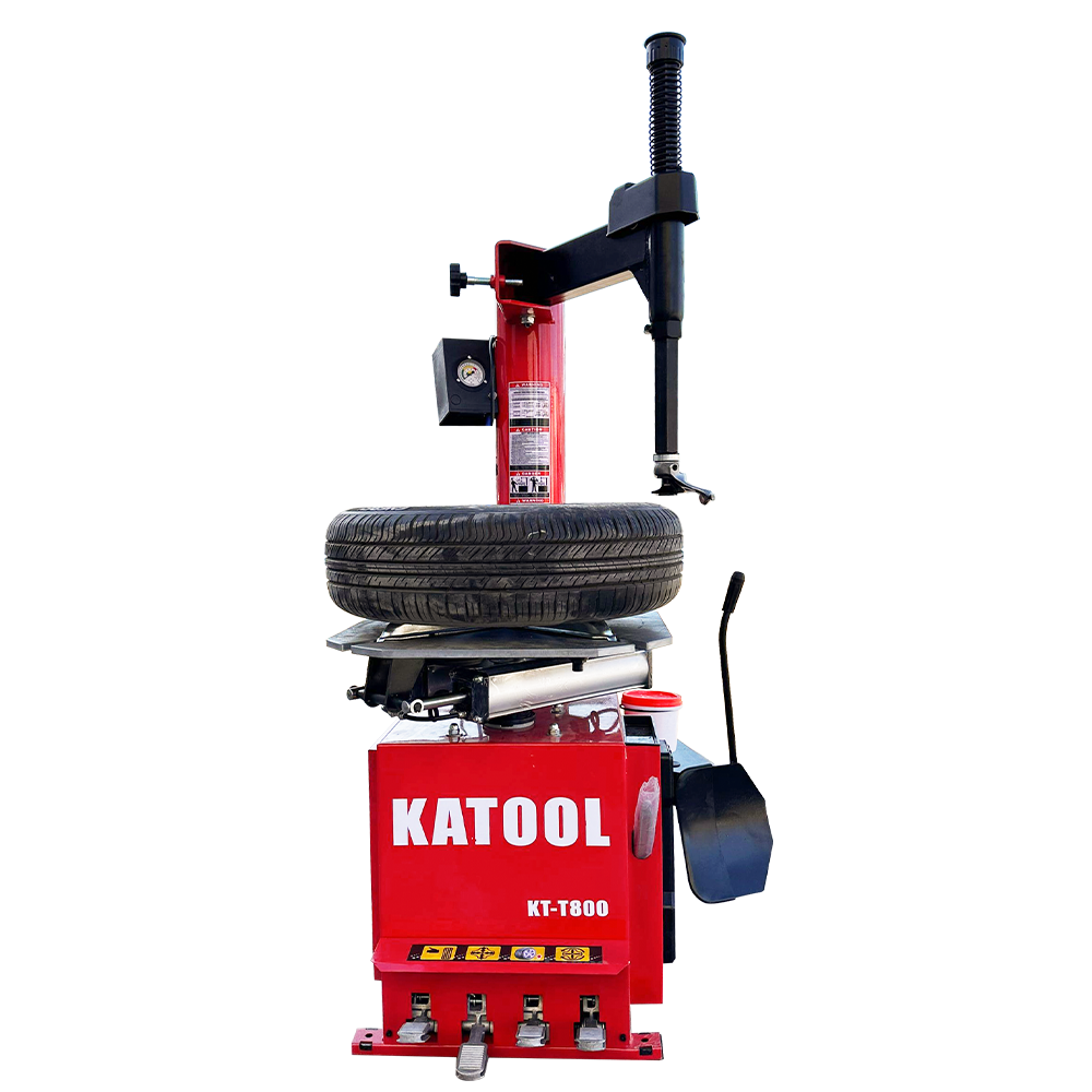 KT-T800 Wheel Clamp Tire Changer Machine 12"-24" Rims