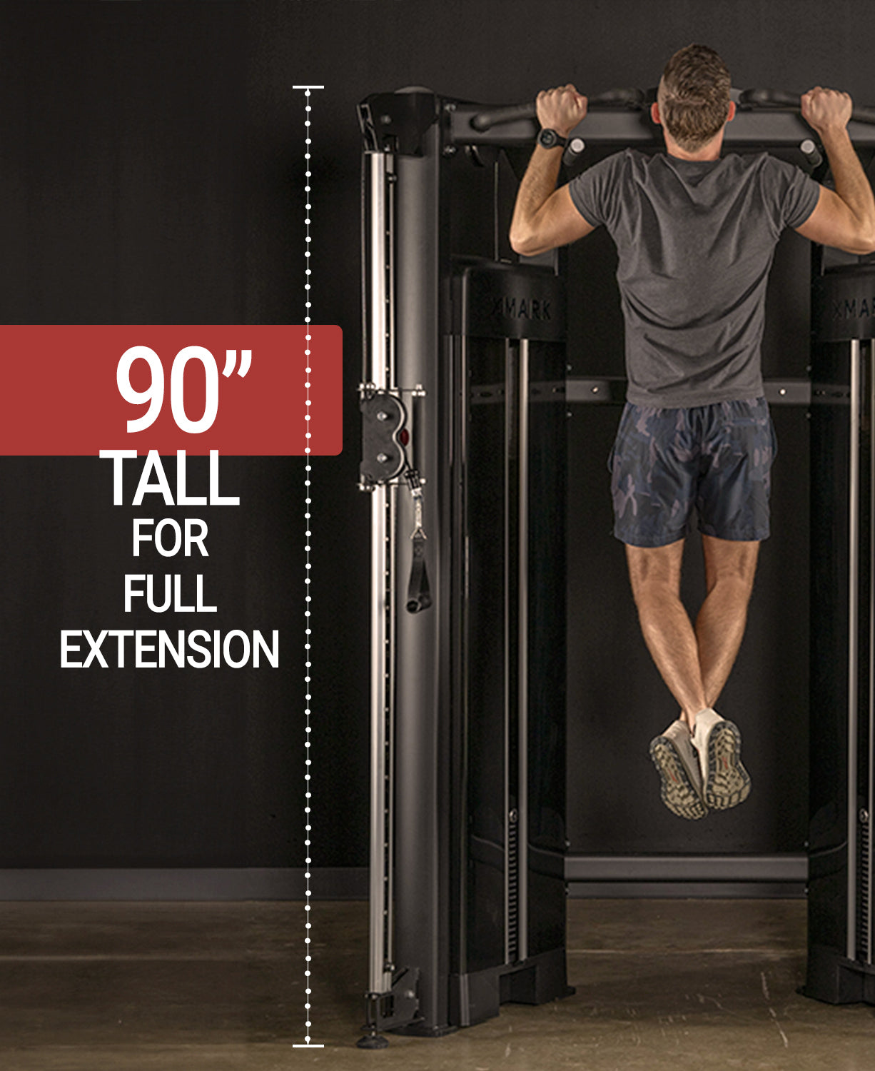 Functional Trainer With Dual 230 lb Weight Stacks