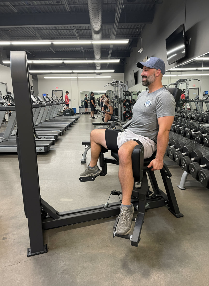 Selectorized Hip Abductor & Adductor Machine w/ 250lb weight stack (New)