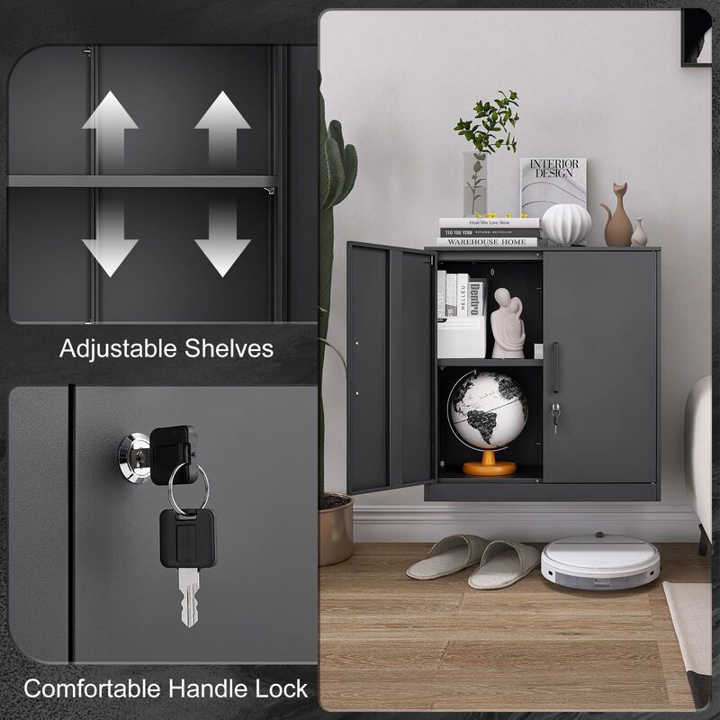 Wall Mount Tool Storage Cabinet