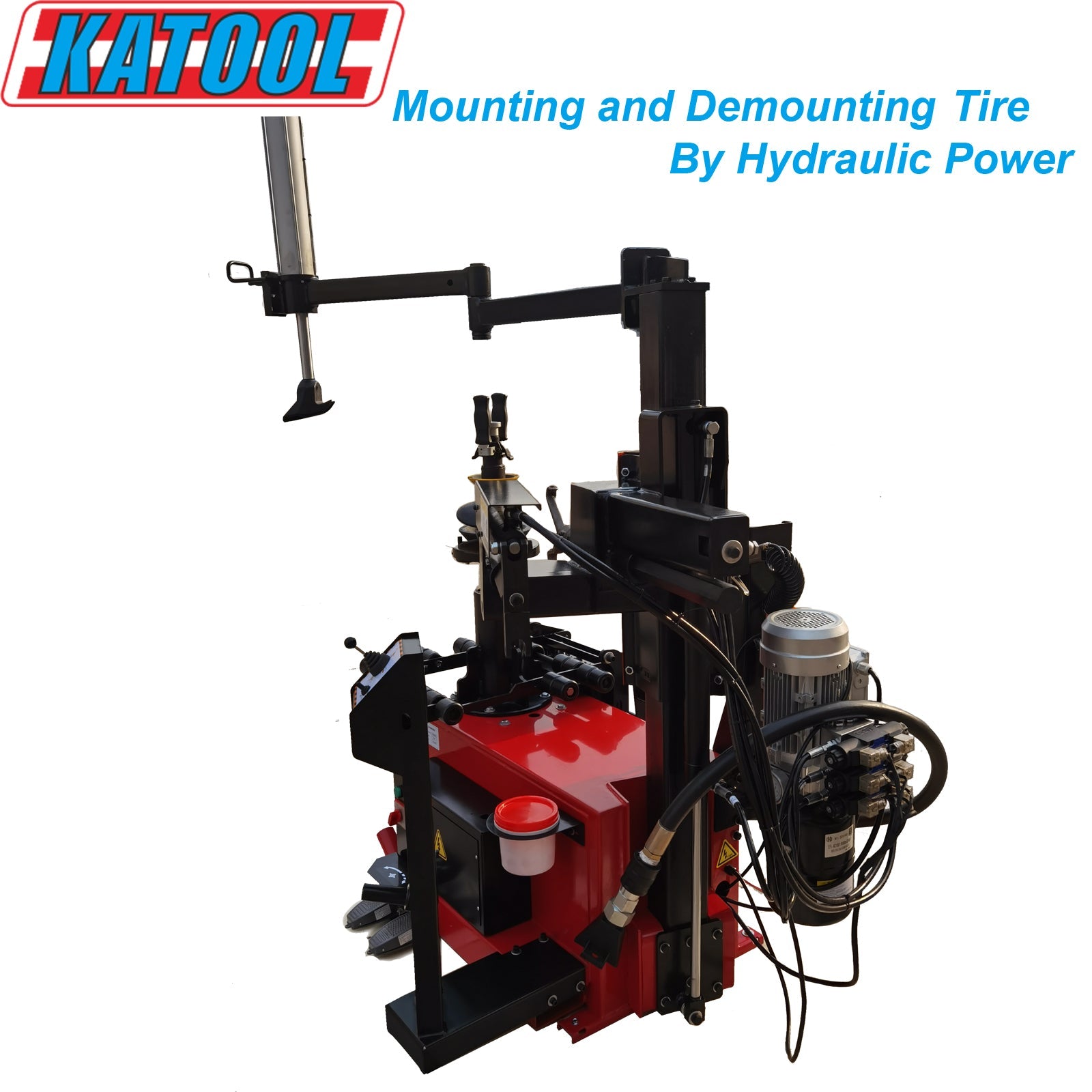 KT-T900 Hydraulic Tire Changer 12"-30" Rims