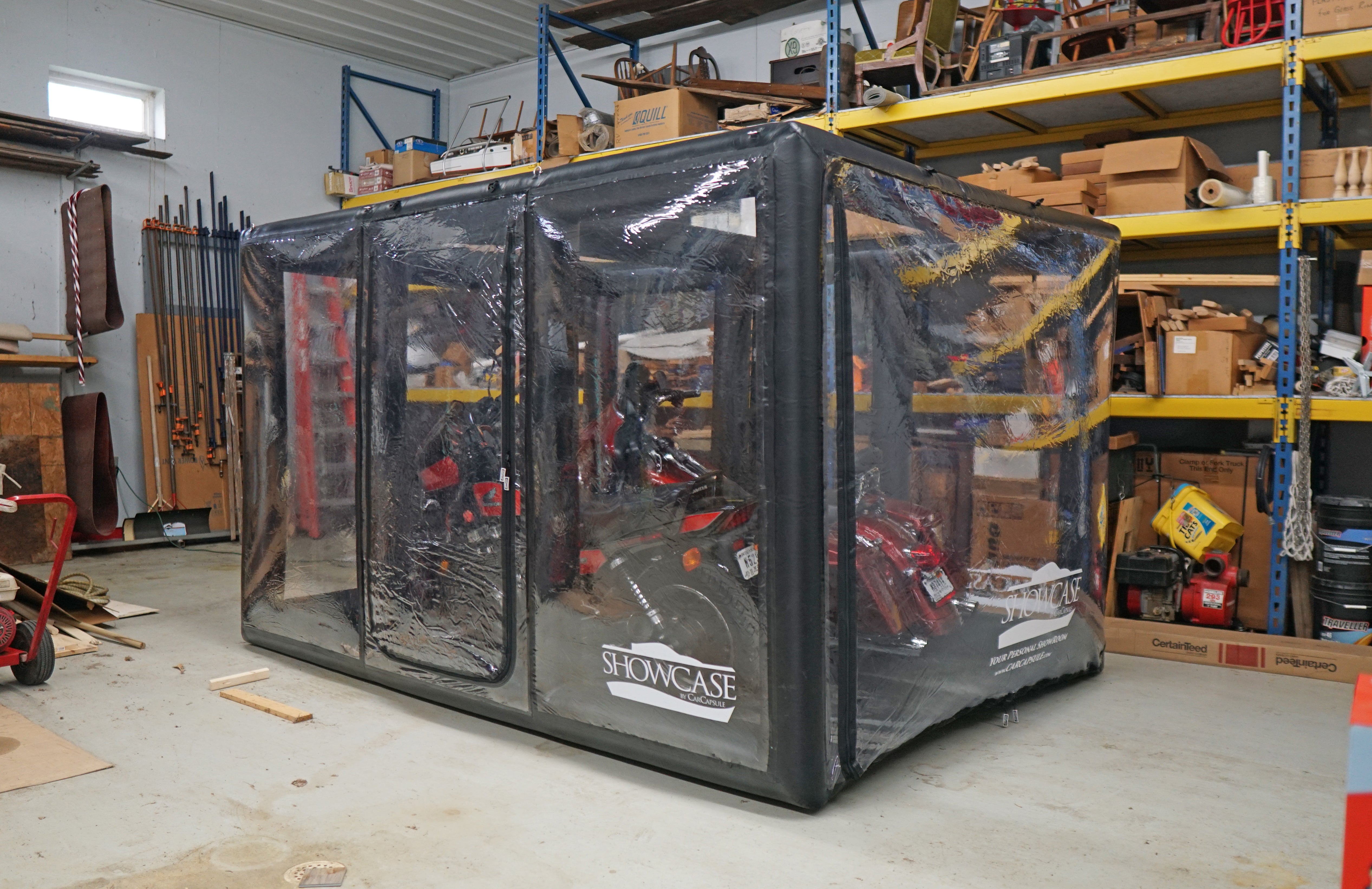 10' Black ShowCase Indoor (Will Fit 2 Bikes)