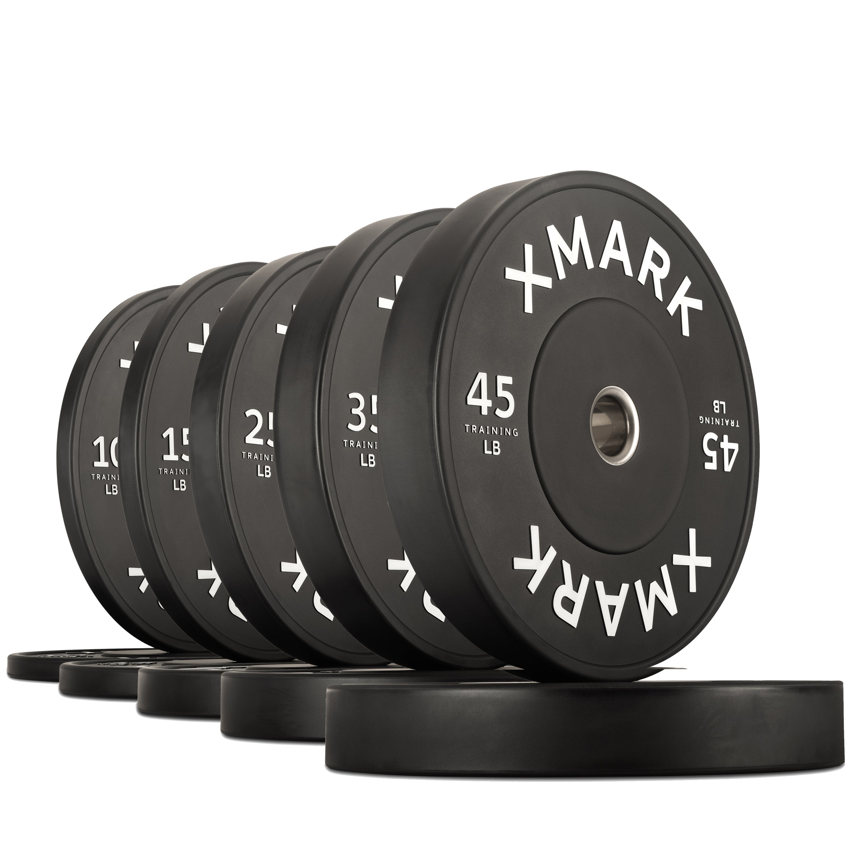 Commercial Black Bumper Plates (LB)