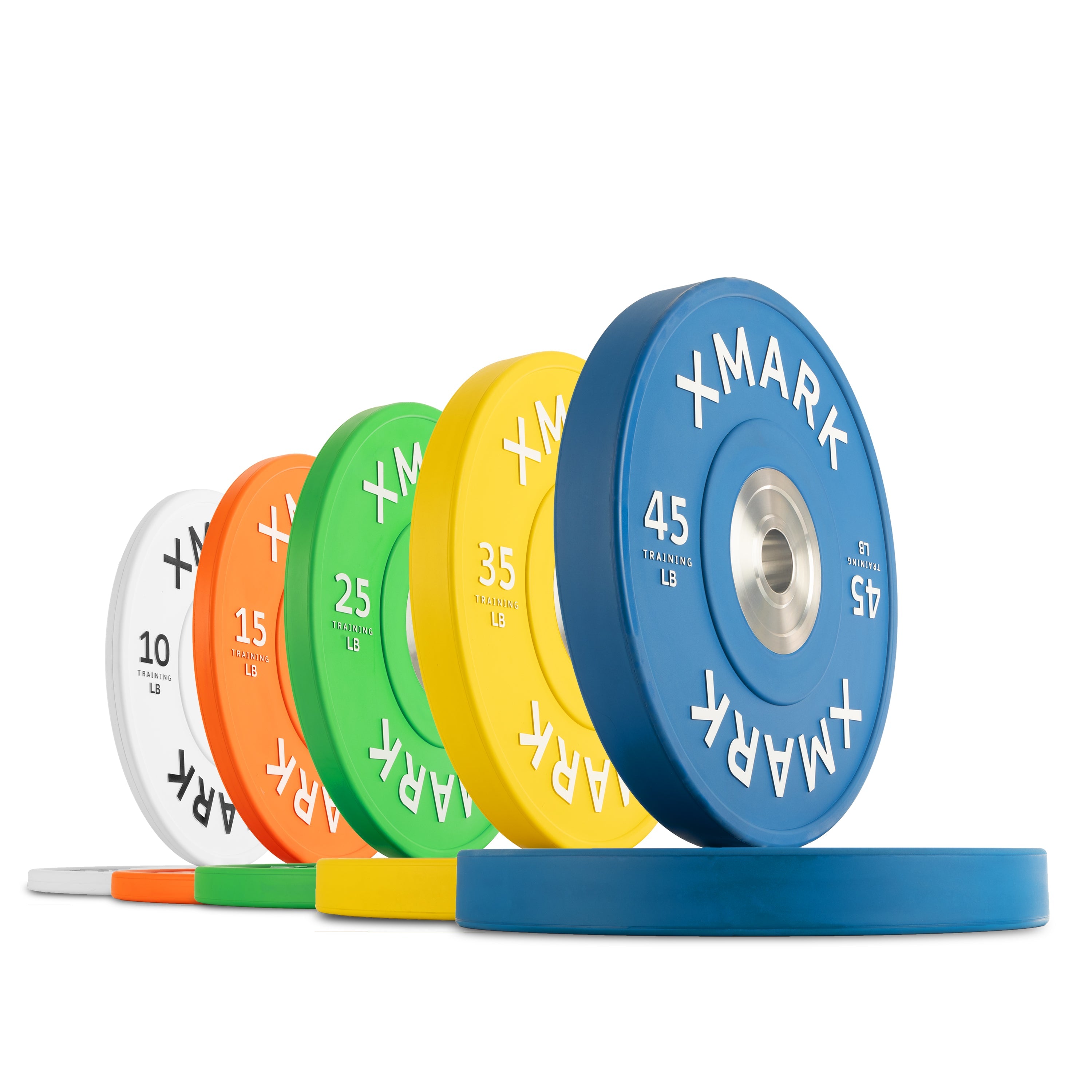 Commercial Premium Virgin Rubber Color Bumper Plates (LB)