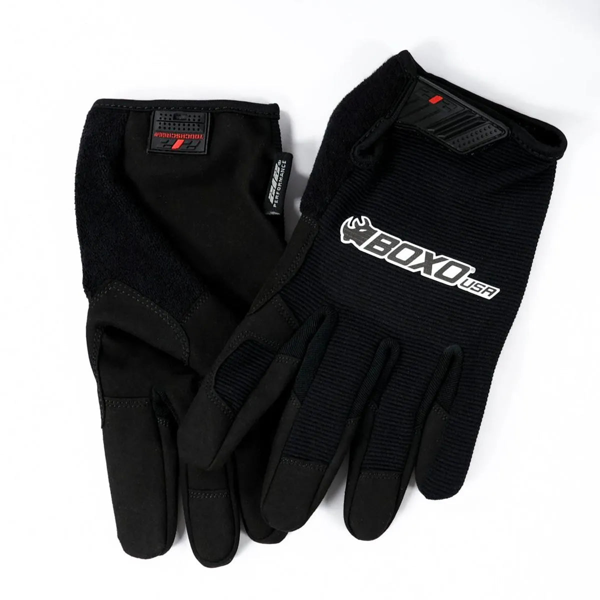 BOXO USA Mechanic Gloves – Touchscreen Compatible, High Durability Work Gloves