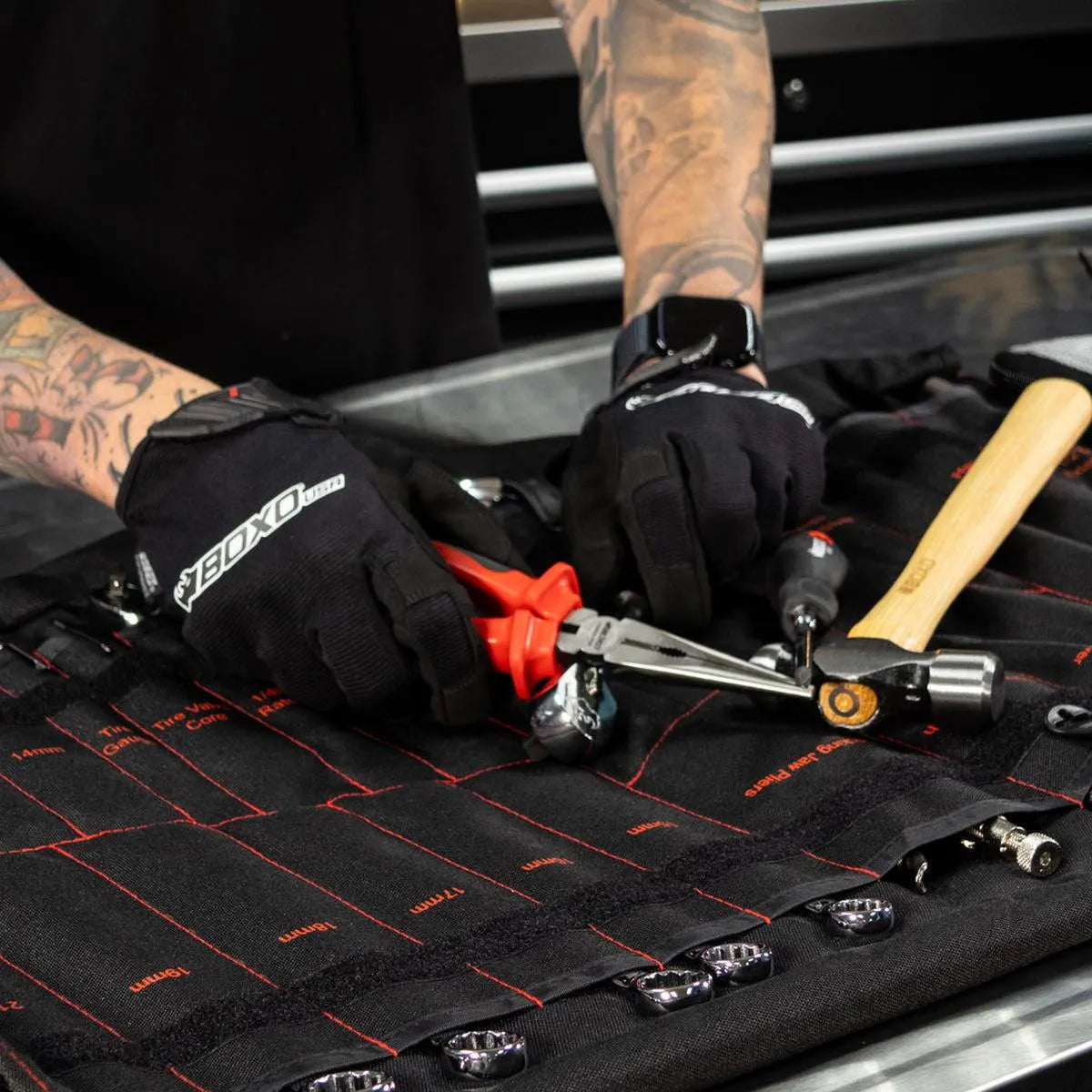 BOXO USA Mechanic Gloves – Touchscreen Compatible, High Durability Work Gloves