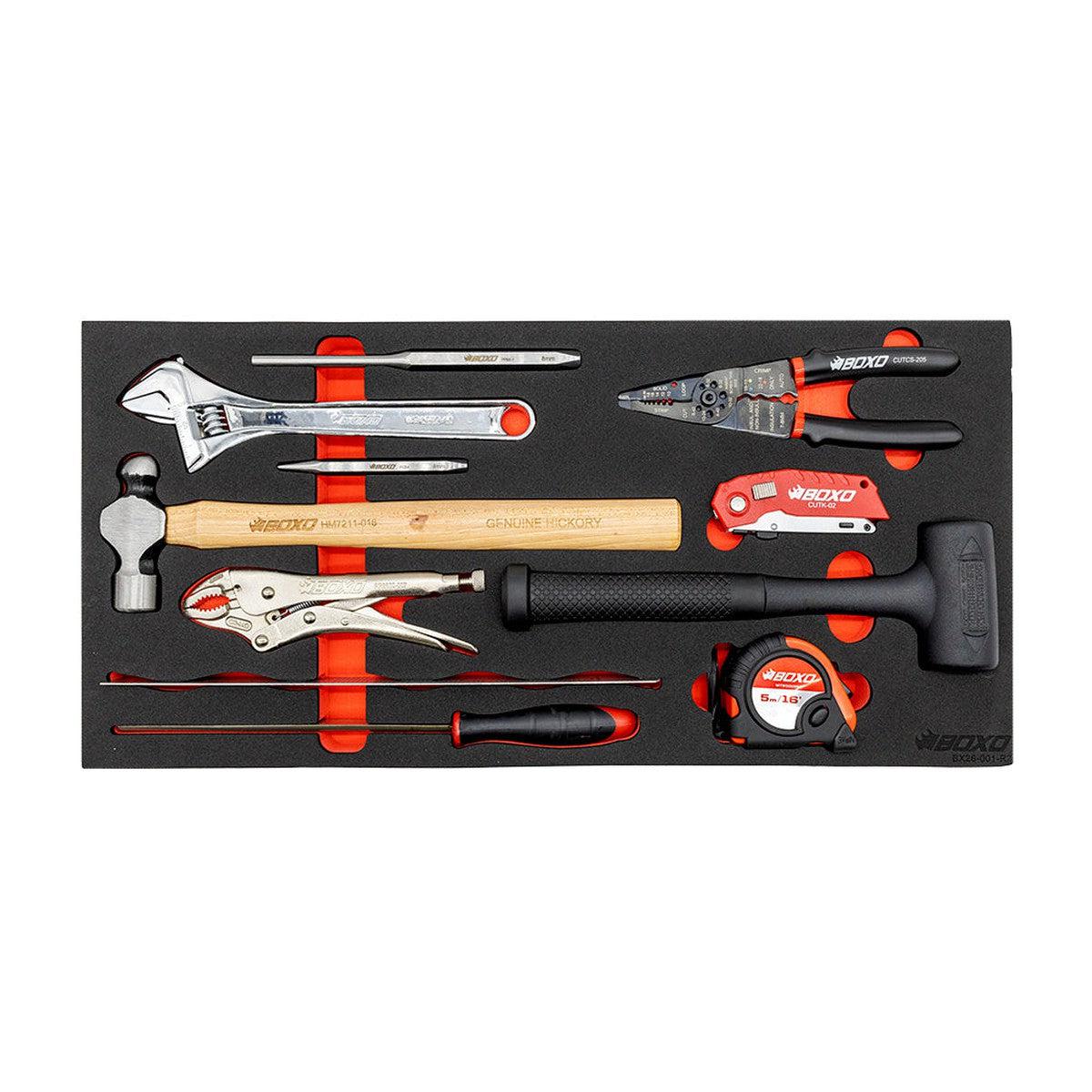 238-Piece Metric and SAE Combo 5-Drawer Hand Carry Tool Box