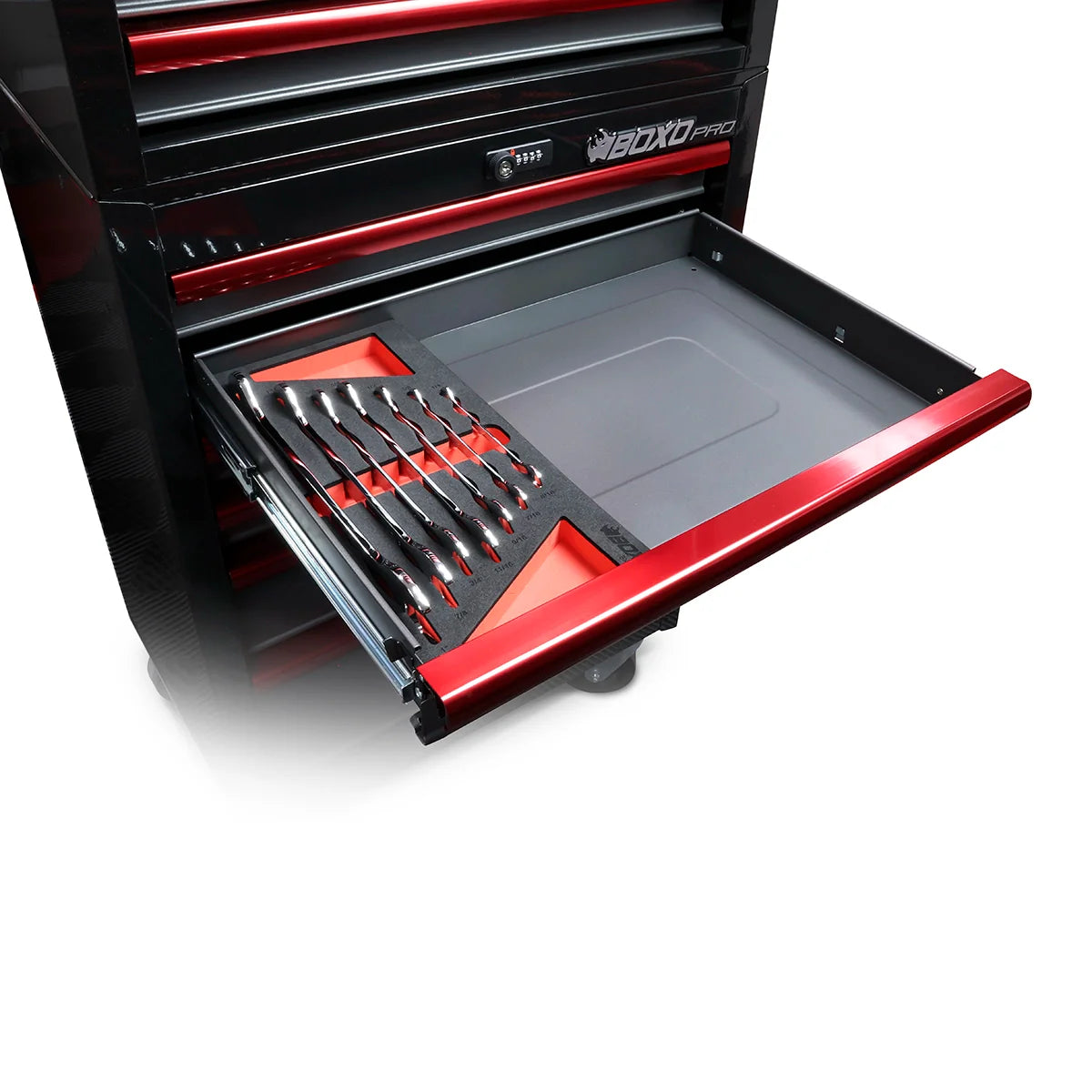 7-Piece SAE Ultra-Thin Double Open End Wrench Set | 1/3 Drawer EVA Foam