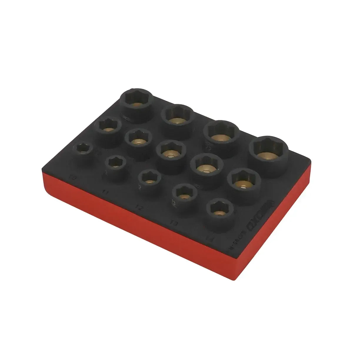 14-Piece 1/2" Drive 6-Point Impact Magnetic Socket Set | 1/9 Drawer EVA Foam