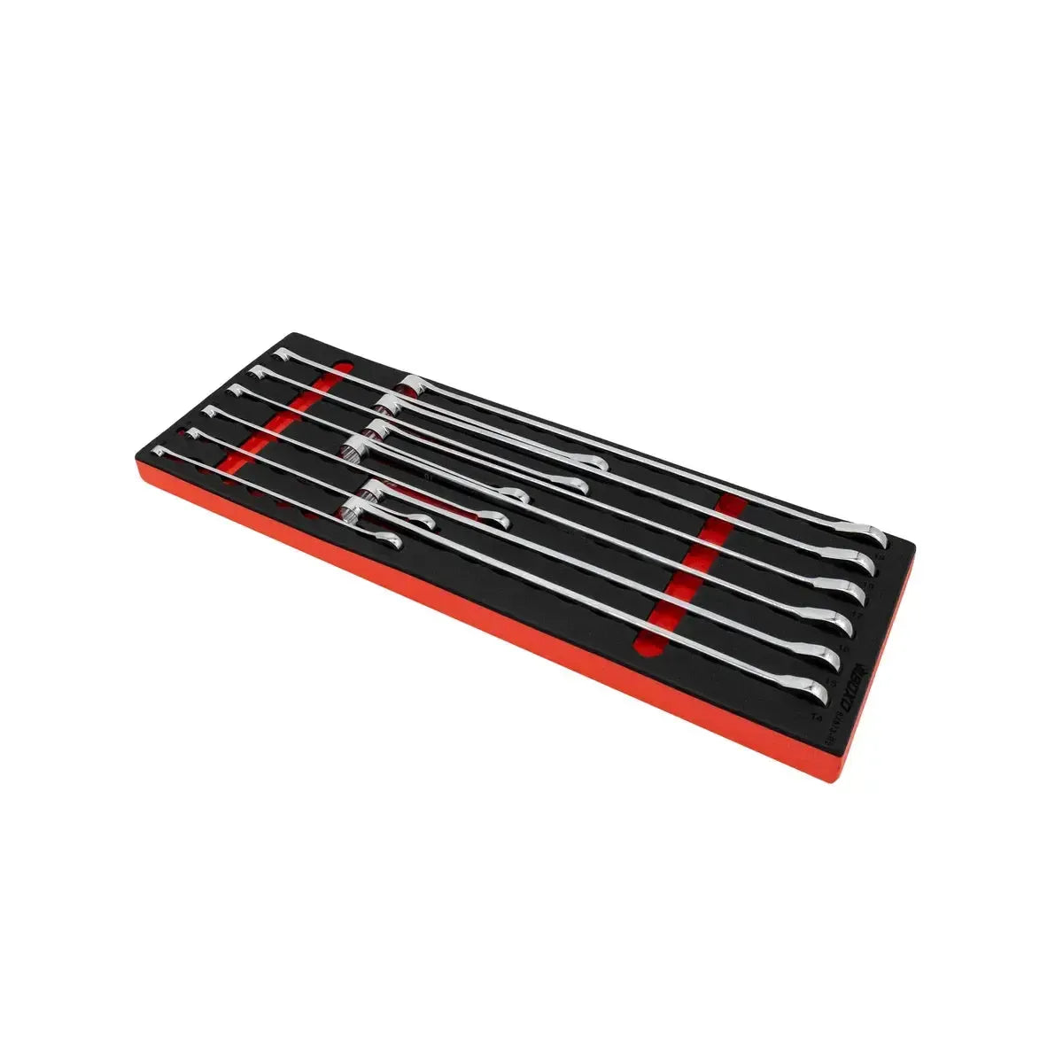 12-Piece Metric Extra Long Ratcheting Box Spanner Set