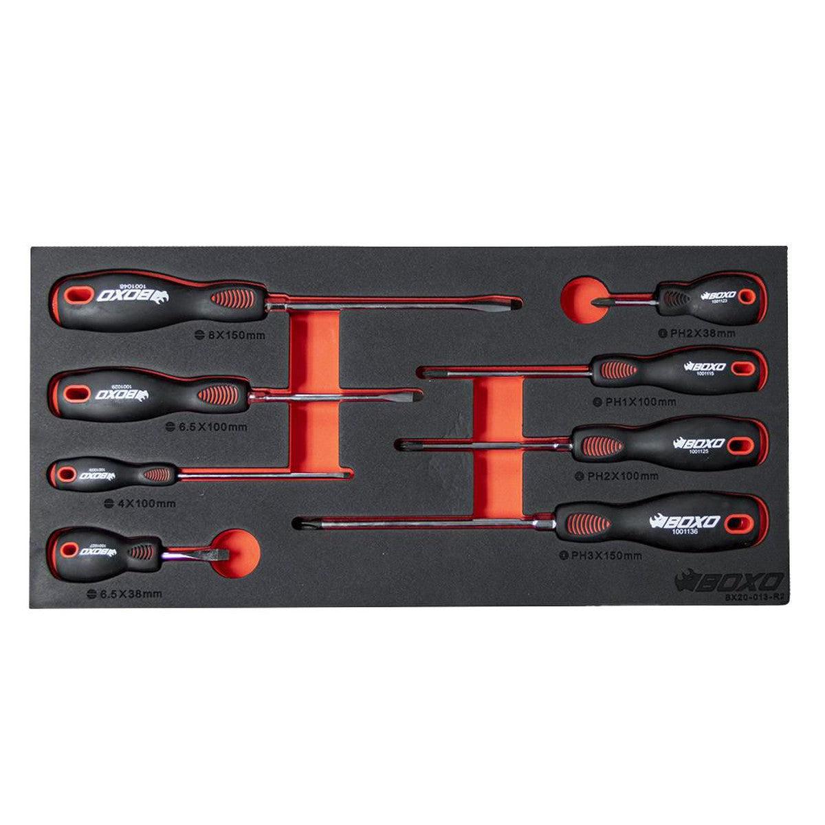 133-Piece Metric 3-Drawer Hand Carry Tool Box
