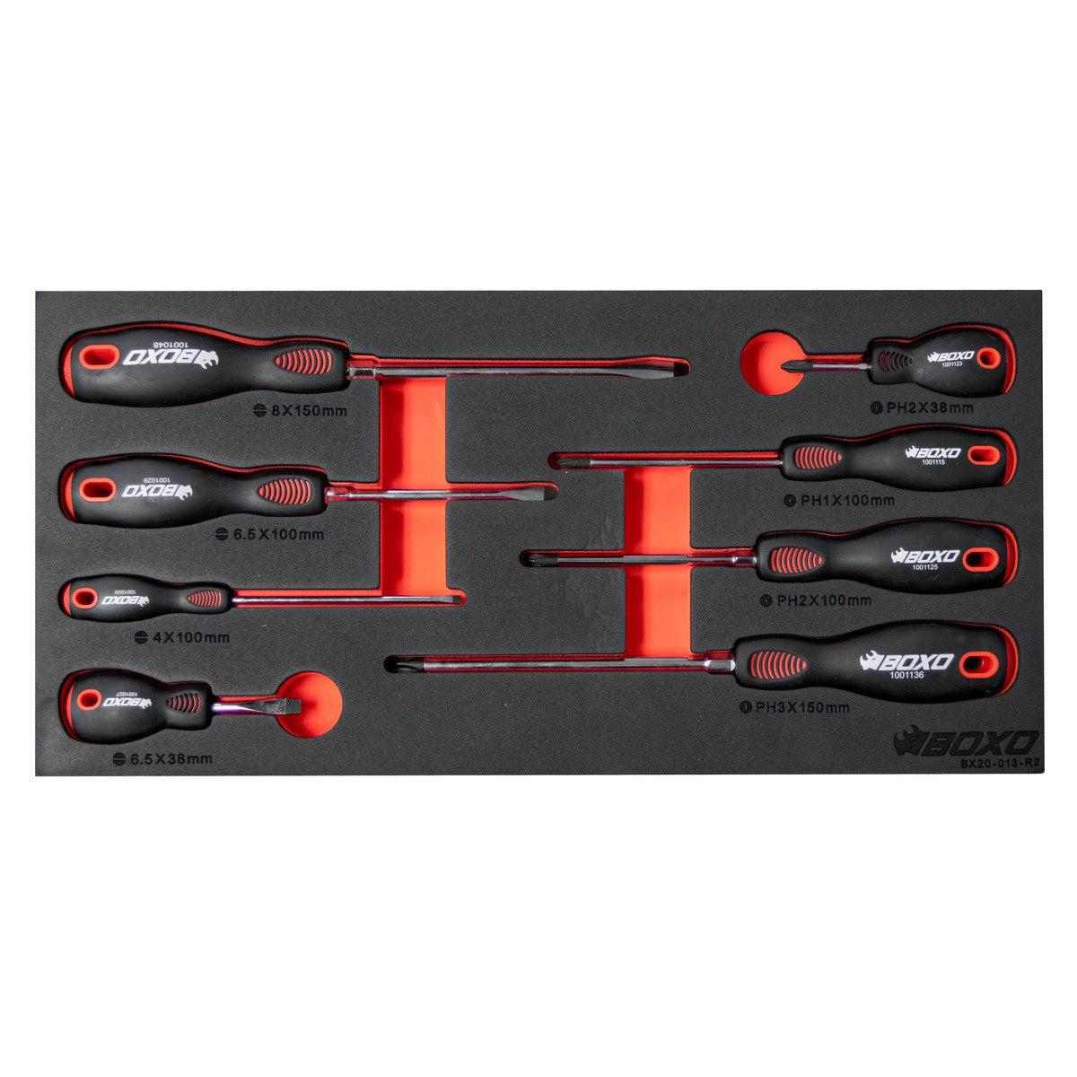 159-Piece Metric and SAE Combo 3-Drawer Hand Carry Tool Box