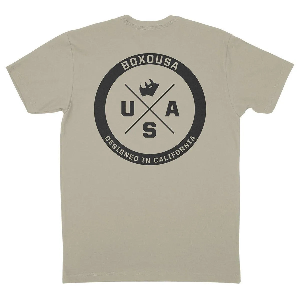 BoxoUSA Designed in Cali Tee