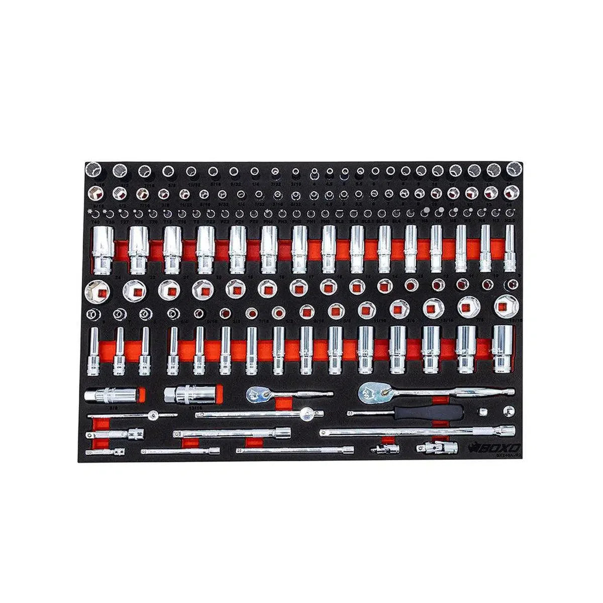 Metric and SAE Master Tool Set | Starter, 222-Pieces