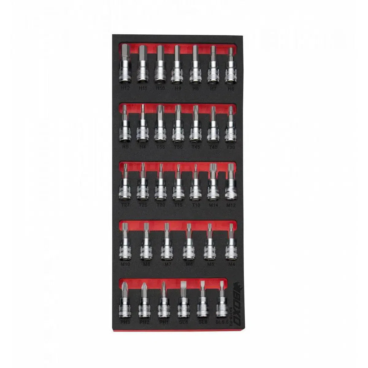 33-Piece 3/8" Drive Master Bit Socket Set | 1/3rd EVA Foam