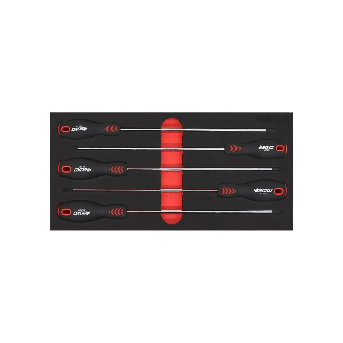 5-Piece Long Reach Torx Screwdriver Set | 1/3 Drawer EVA Foam