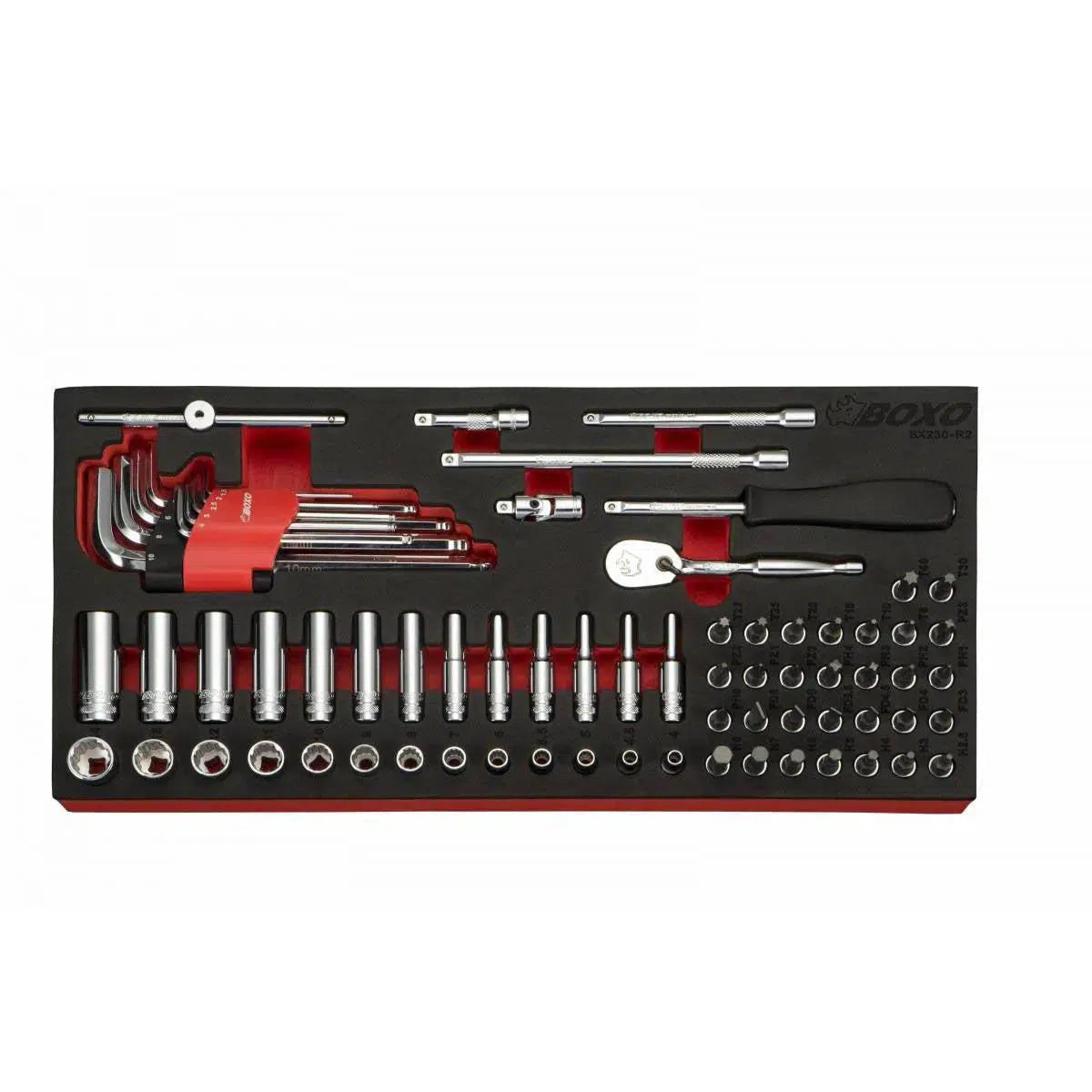 Quick Service Automotive Tool Set | 169-Piece Metric Tool Set
