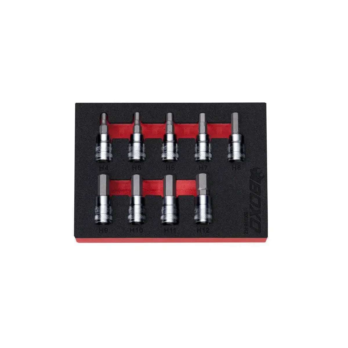 9-Piece 3/8" Drive Hex Bit Socket Set | 1/9th EVA Foam