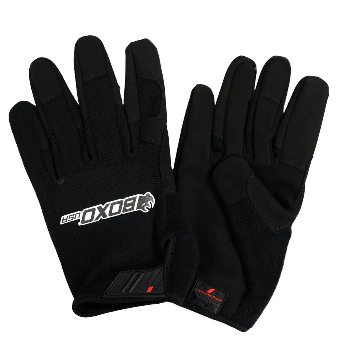 BOXO USA Mechanic Gloves – Touchscreen Compatible, High Durability Work Gloves