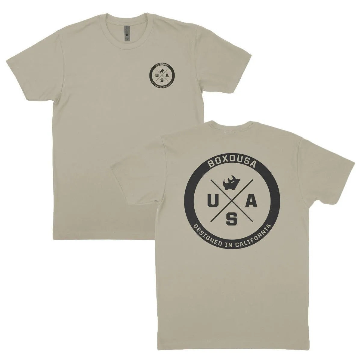 BoxoUSA Designed in Cali Tee