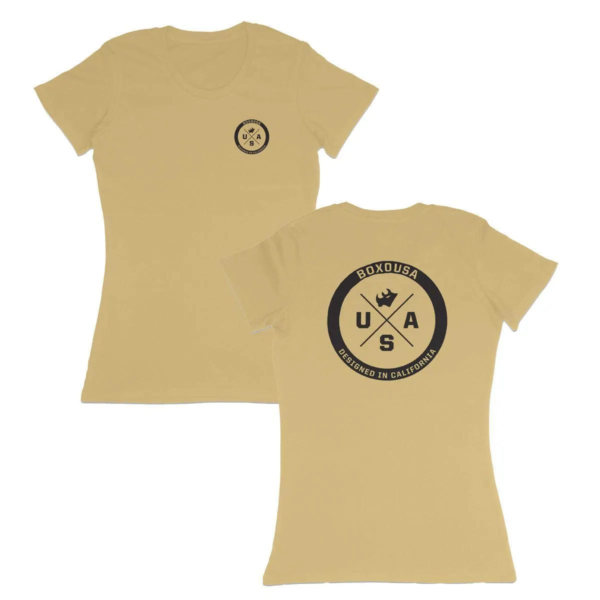BoxoUSA Designed in Cali Women's Tee