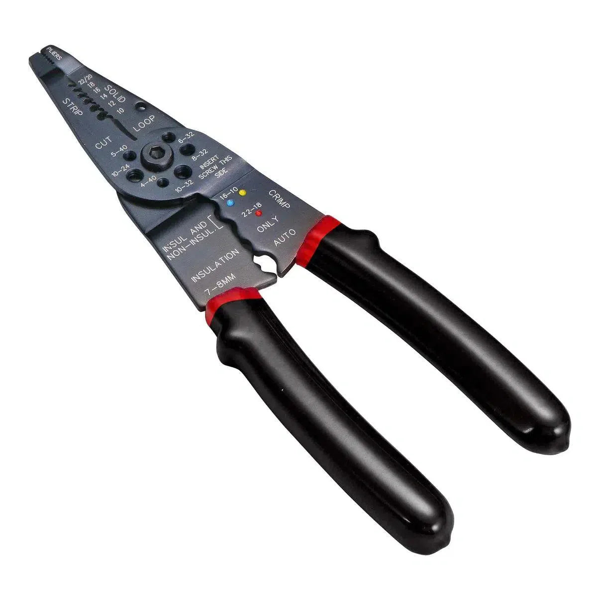 Heavy-Duty Cut & Strip Wire Pliers