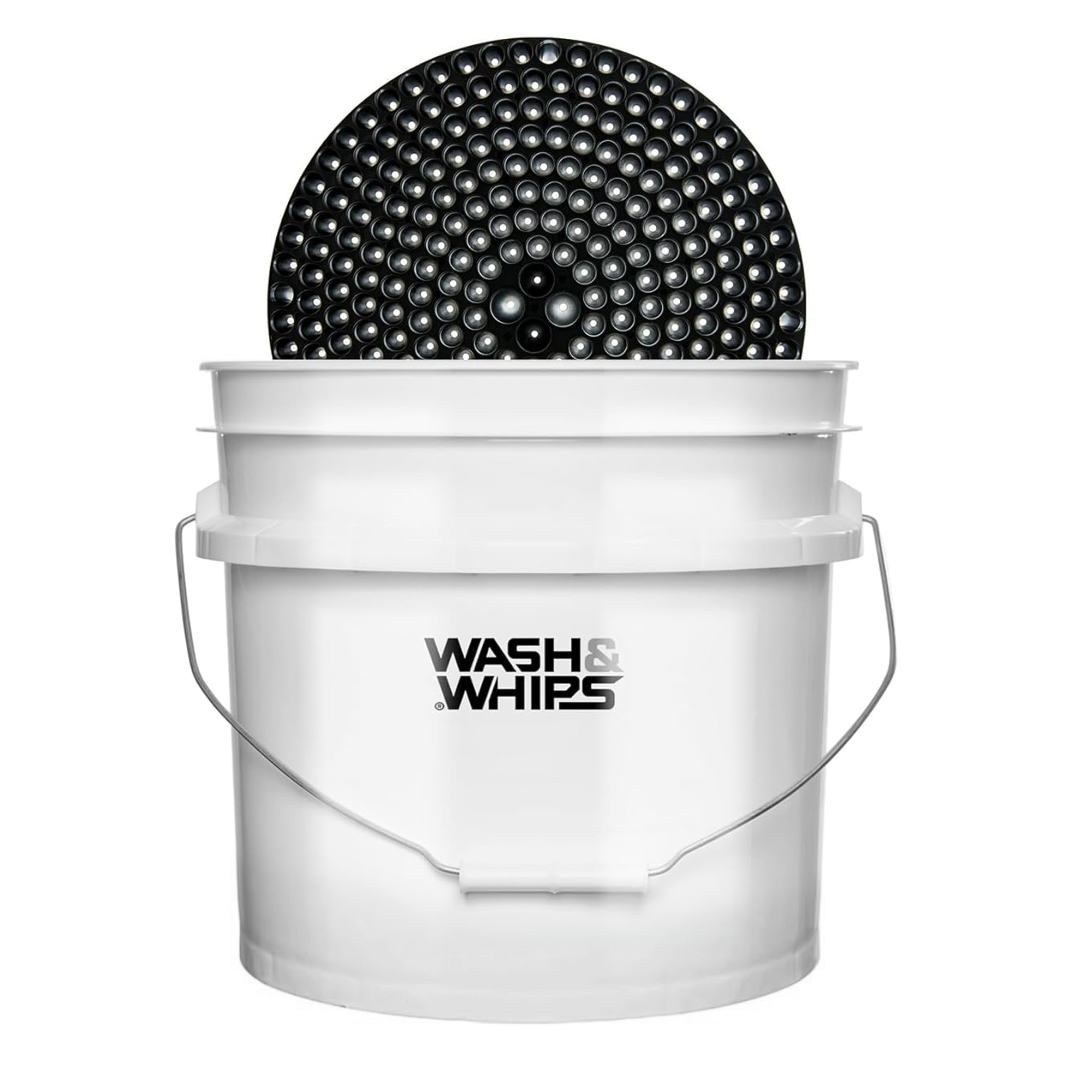 Chenille Premium Scratch-Free Microfiber Lint-Free Blue Wash Mitt 8" x 10"in & Black Pitstop Particle Interceptor