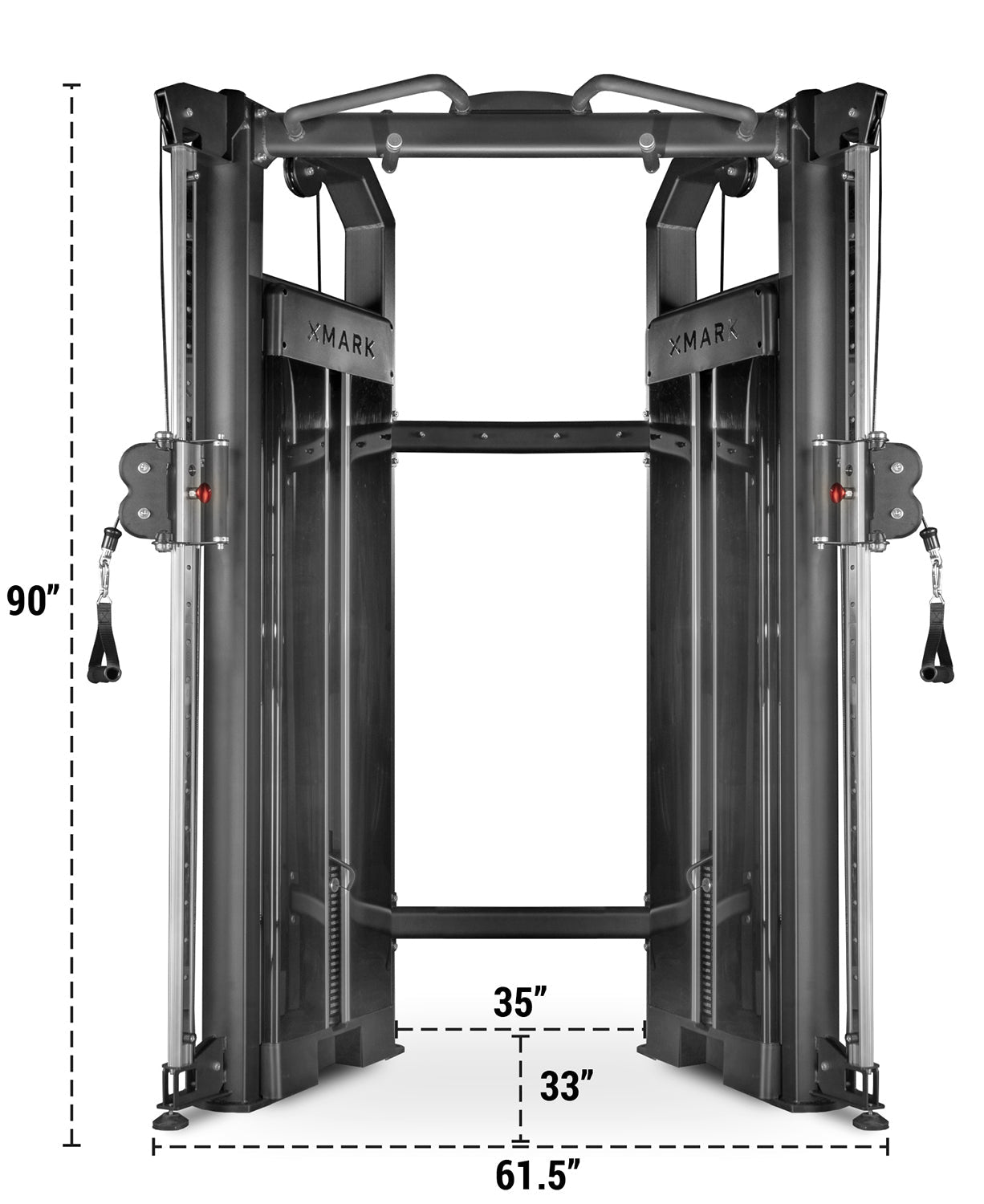 Functional Trainer With Dual 230 lb Weight Stacks