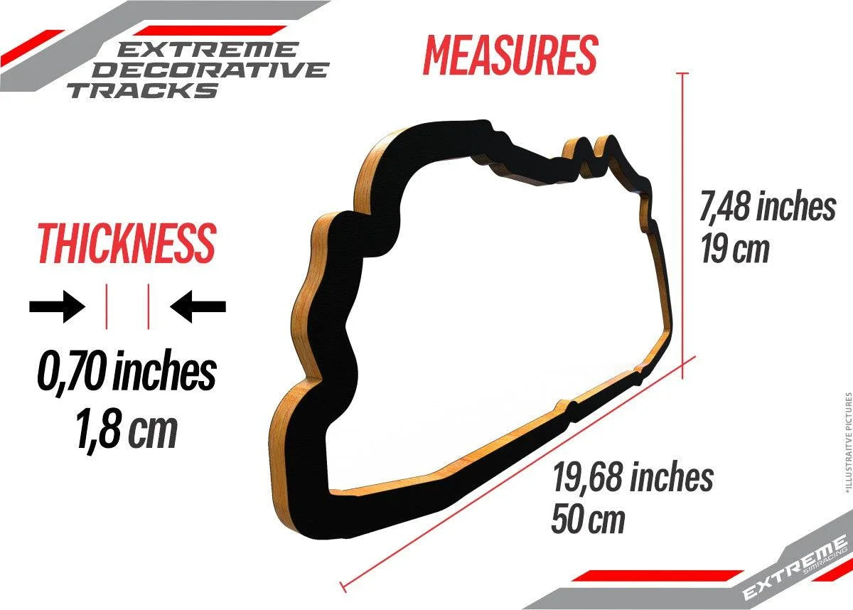 ESR DECORATIVE TRACK - LE MANS / FRANCE