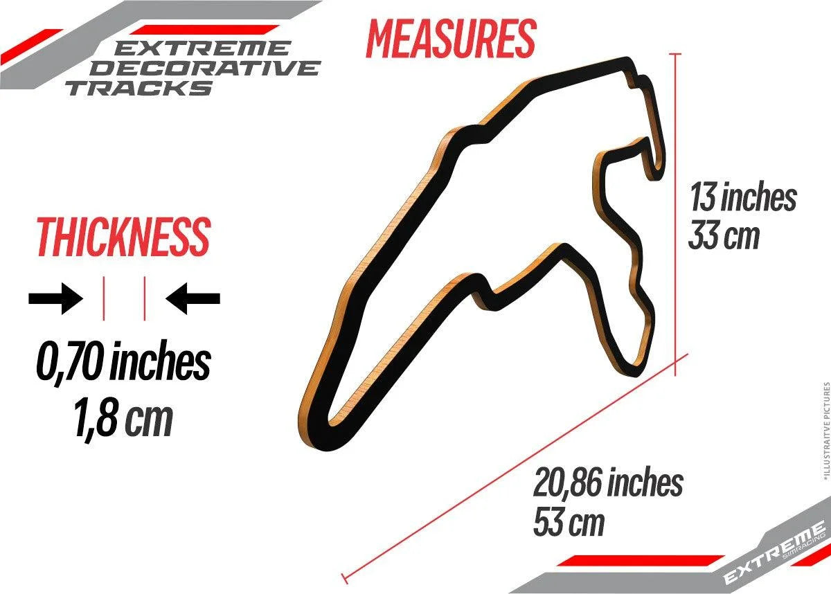 ESR DECORATIVE TRACK - SPA-FRANCORCHAMPS / BELGIUM