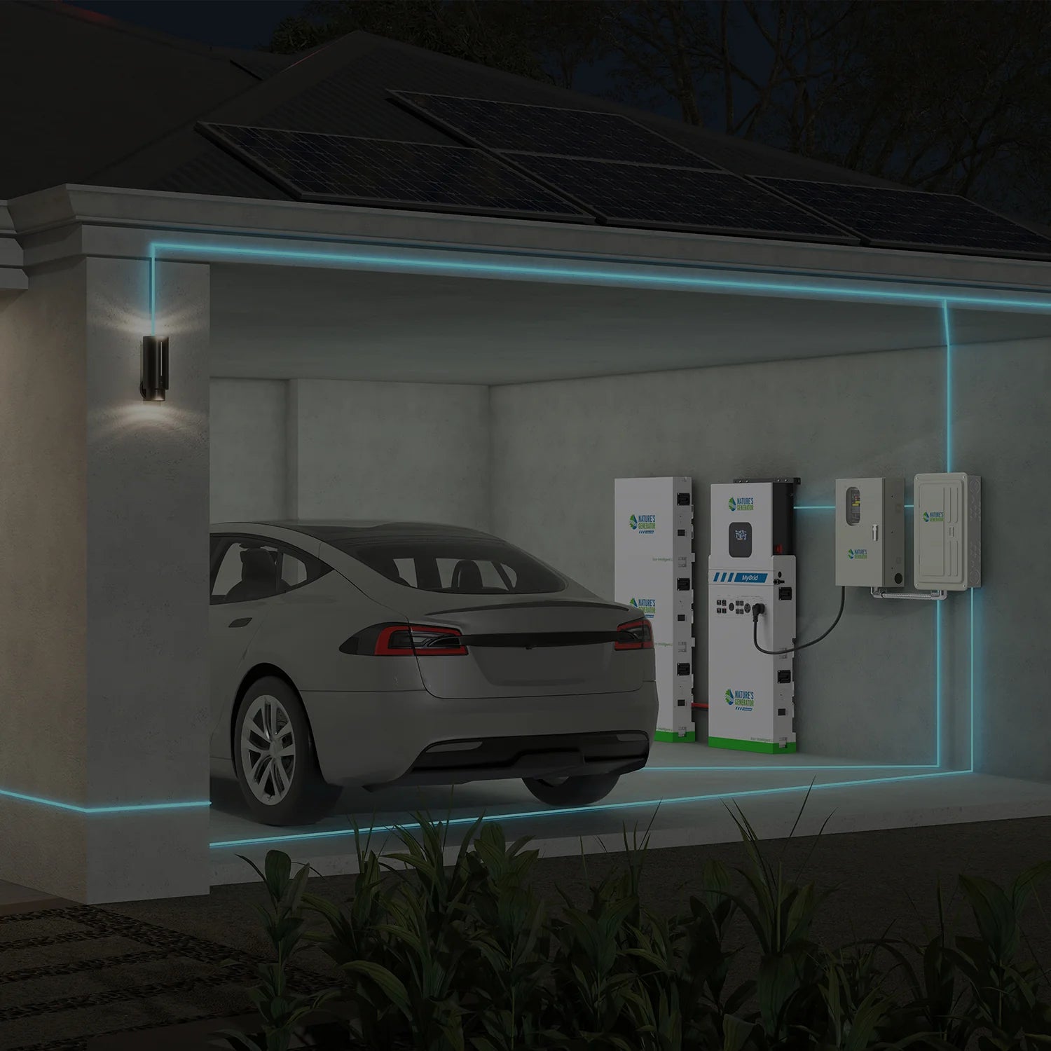 MyGrid 10K Solar and Wind Generator for Home