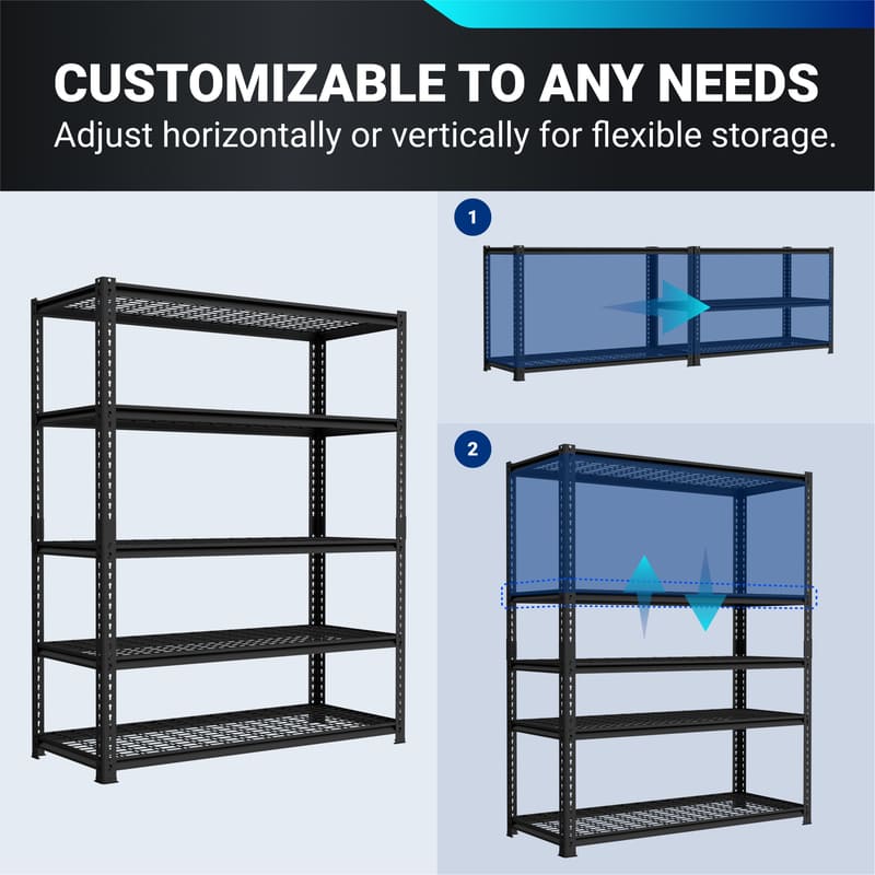FS26B-WG 2′ × 6′ Garage Storage Shelves FS26B-WG
