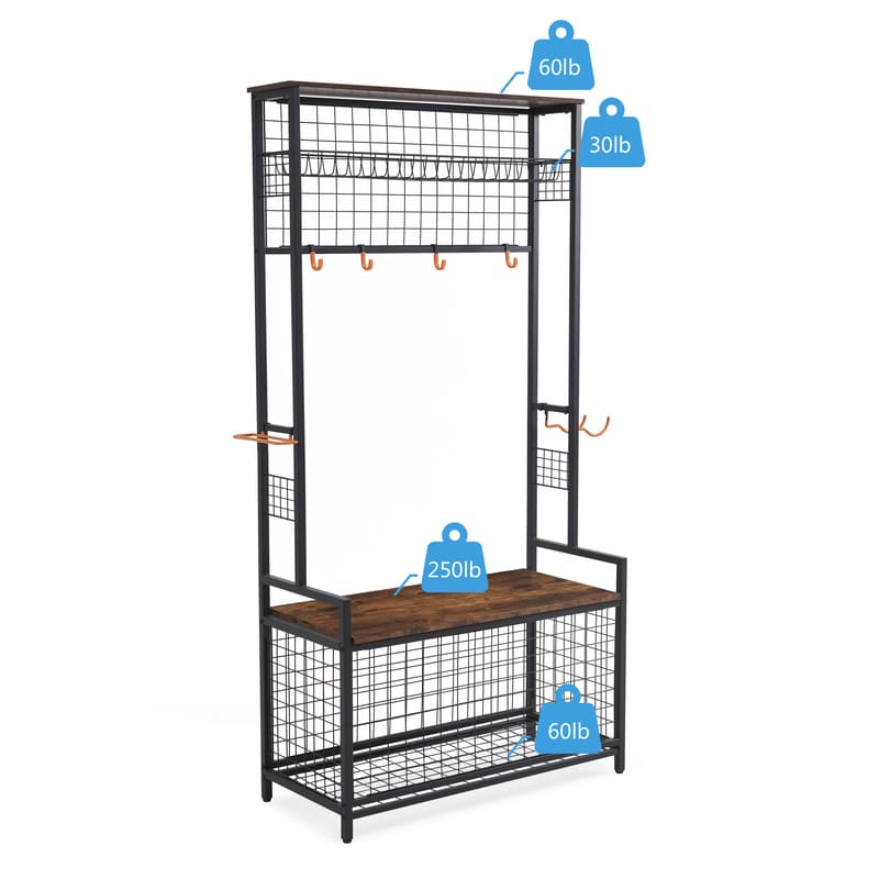 Garage Sports Equipment Organizer System Ball Gear Basketball Racks