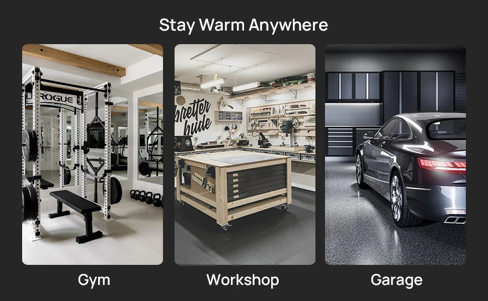 Neighborhood GH10K & GH15K Smart Garage Heater - WiFi Enable