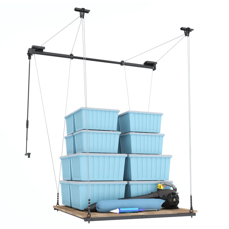GL2FB  4x4 FT Lift  Frame Garage Lifting Storage Rack