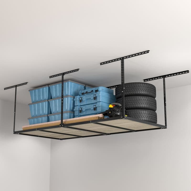 GR48F Basic 4' x 8' Overhead Garage Storage Rack