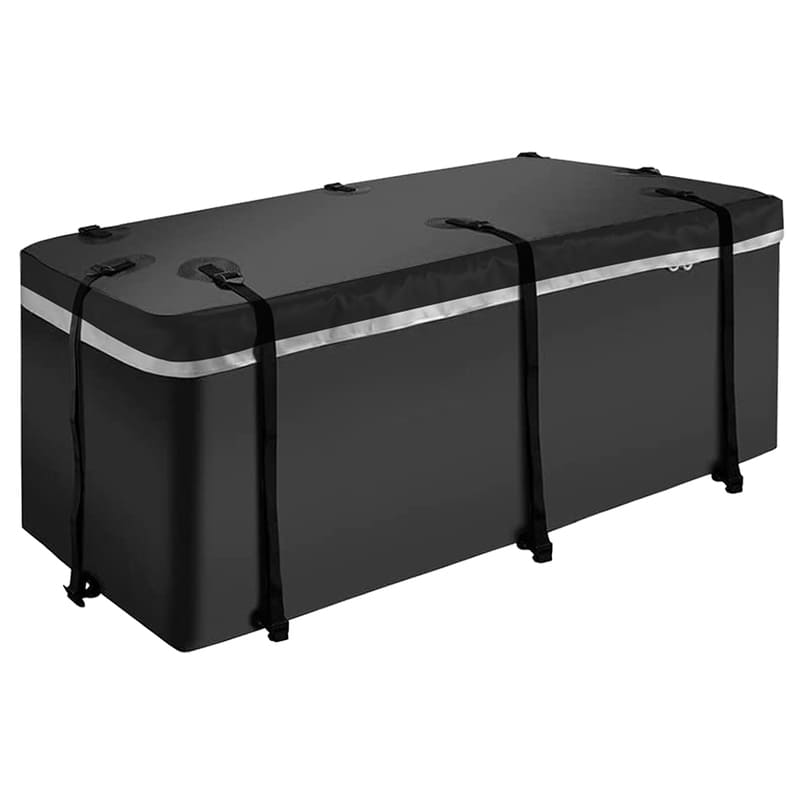 HB60 60" Hitch Mount Cargo Carrier Basket+ 56"Waterproof Cargo Bag