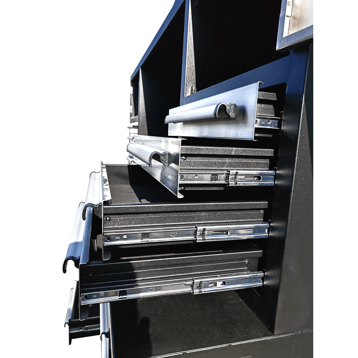 7 ft Garage Cabinet (18 Drawers & 4 Cabinets & Pegboard)