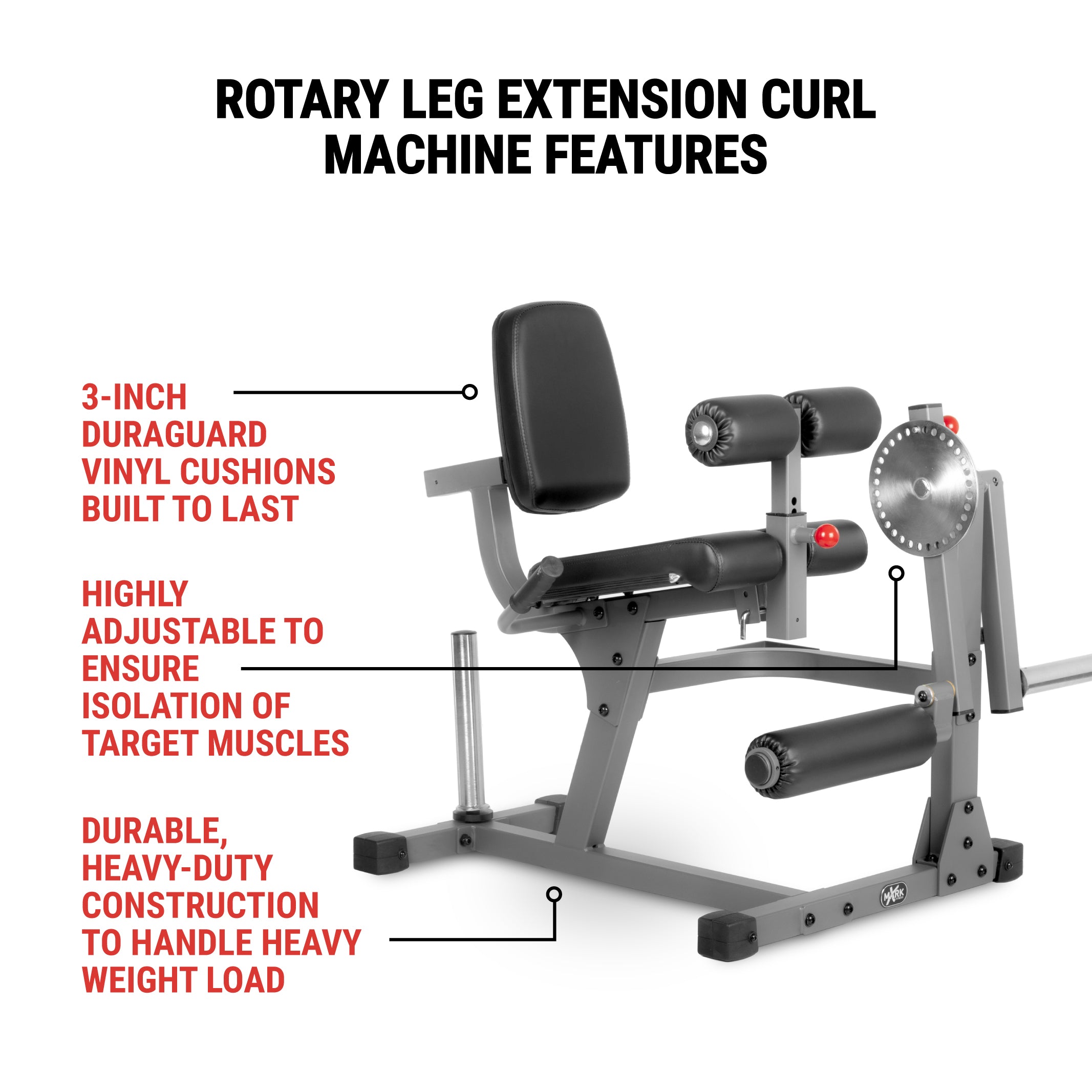 Rotary Leg Extension Curl Machine