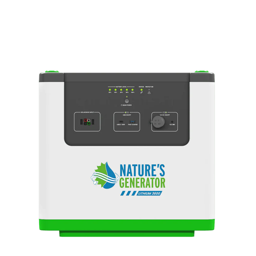 Nature's Generator Lithium 3600 Power Pod