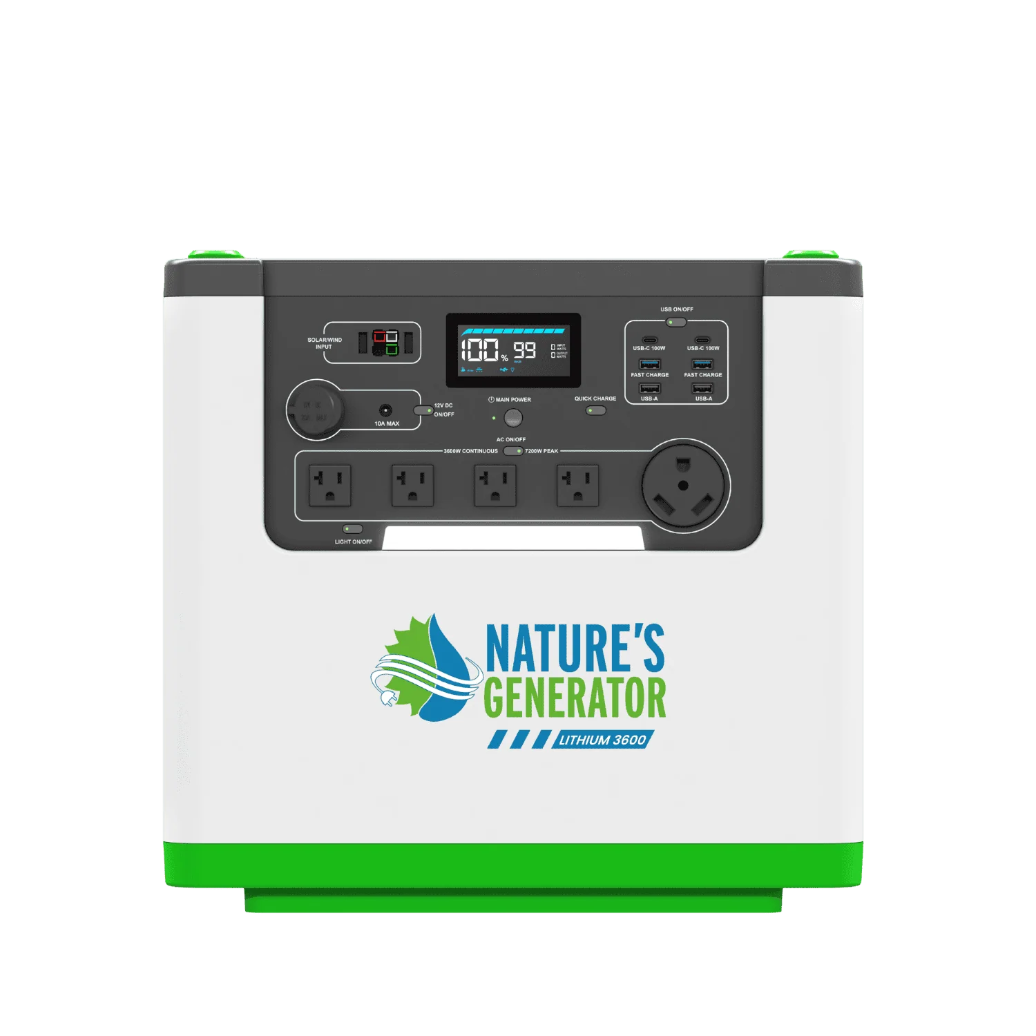 Nature's Generator Lithium 3600 Power Station