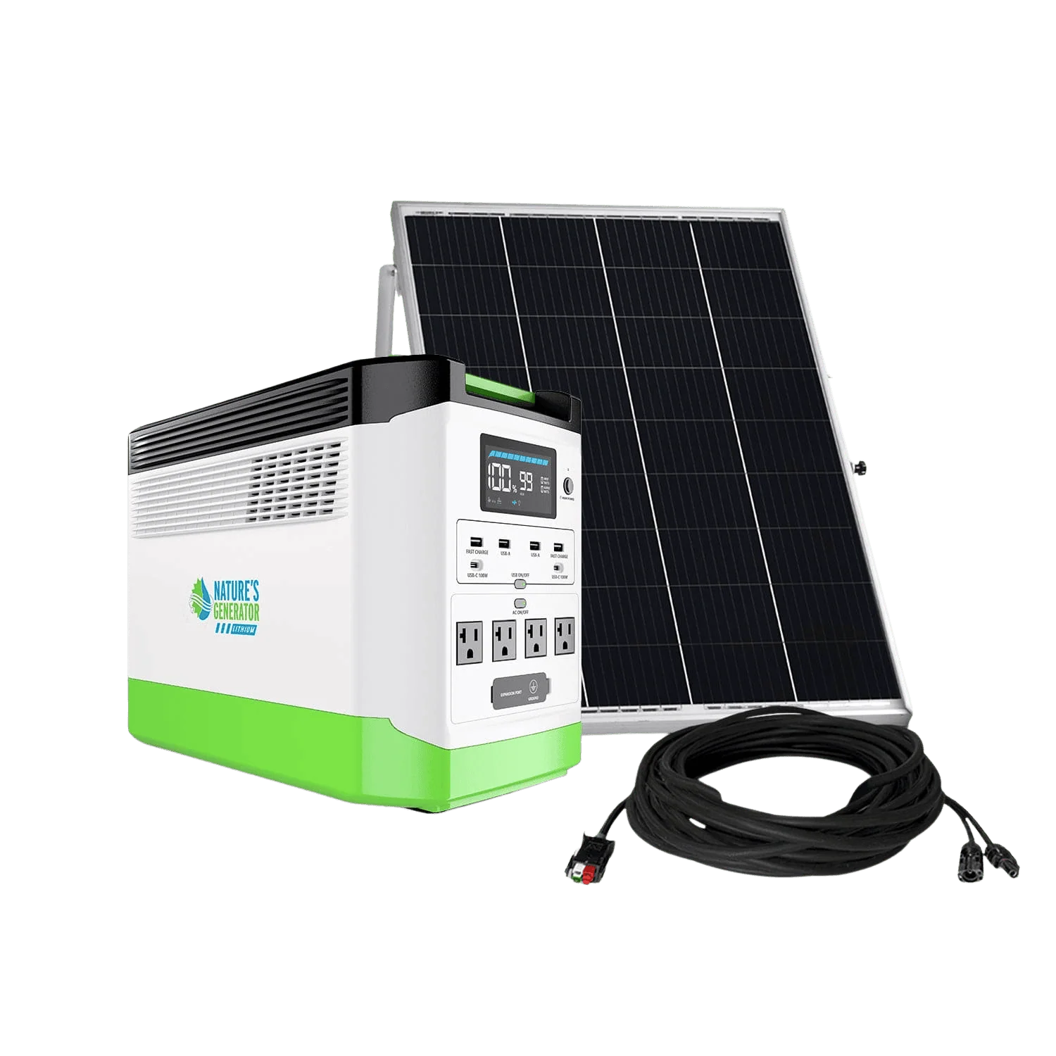 High Capacity Lithium 1800 Solar Generator