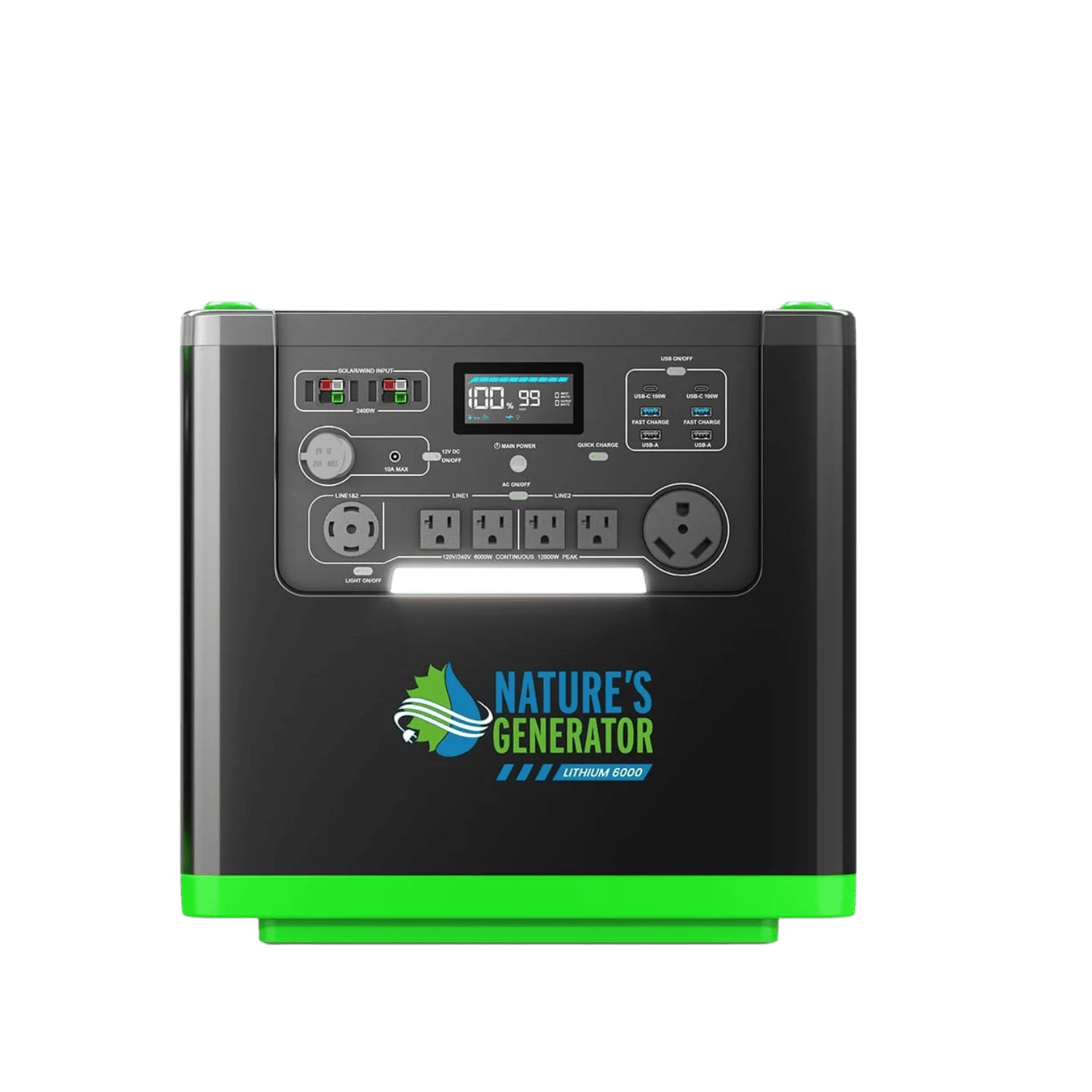 Nature's Generator Lithium 6000 Power Station