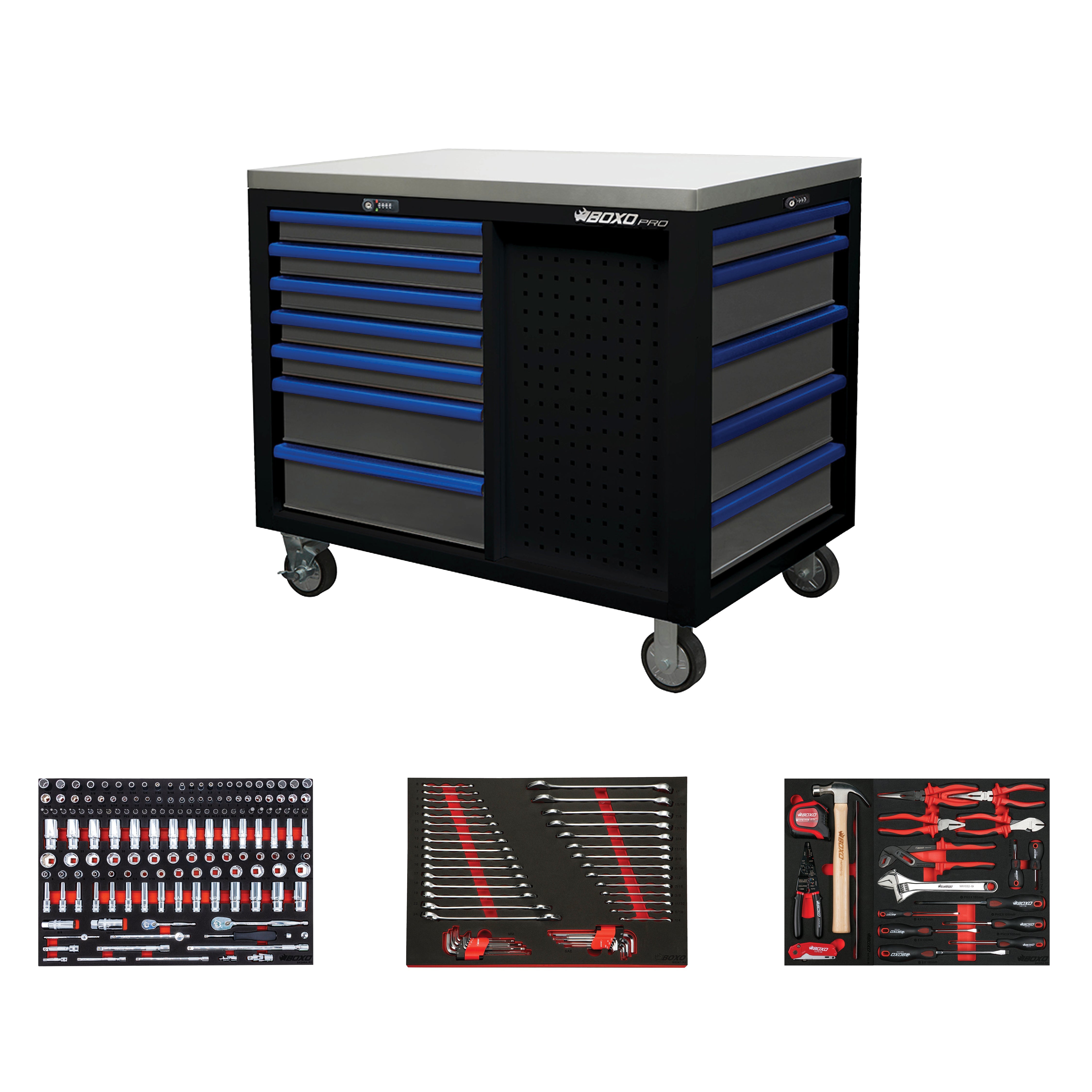 Pro Series | 45” 12-Drawer Workstation Tool Box