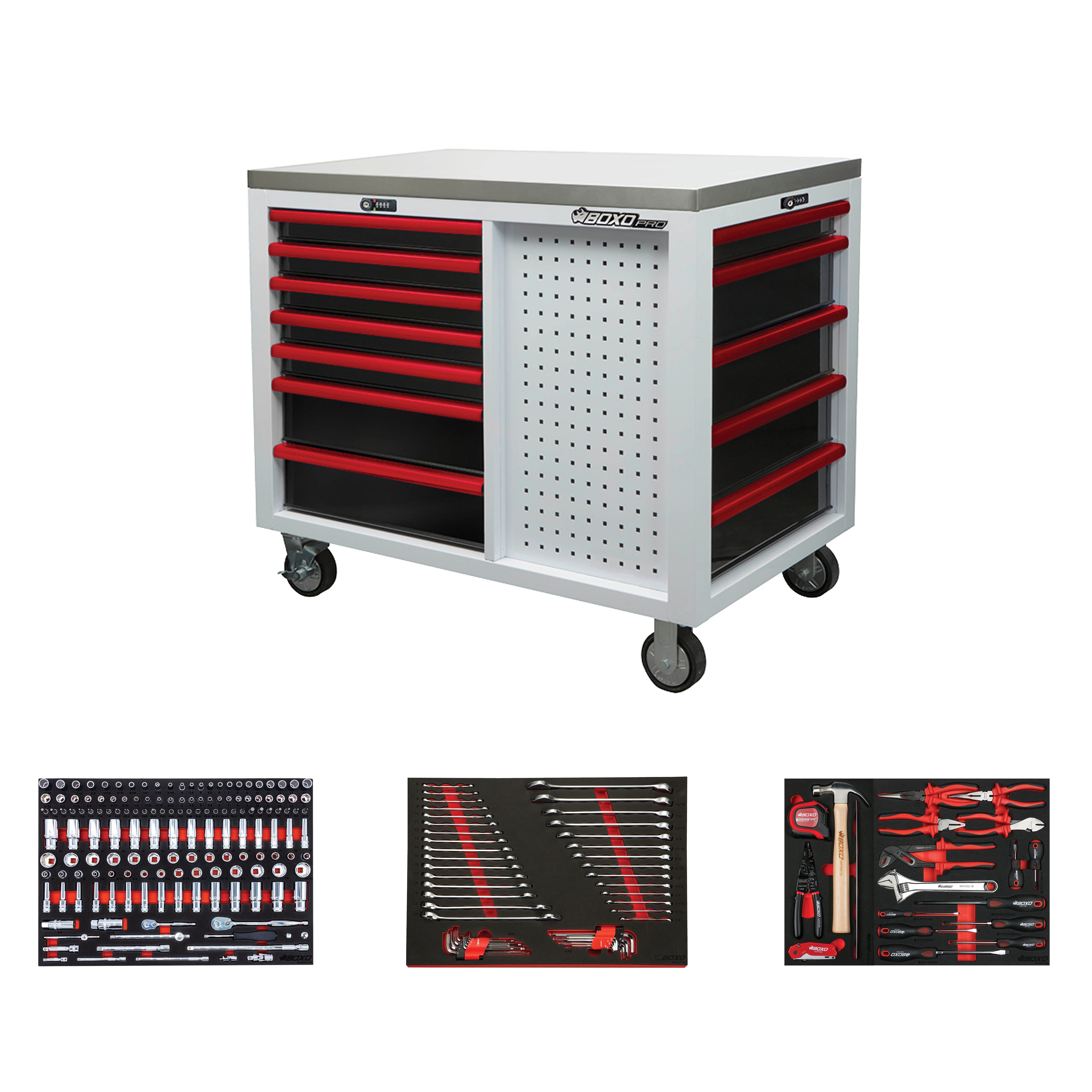 Pro Series | 45” 12-Drawer Workstation Tool Box