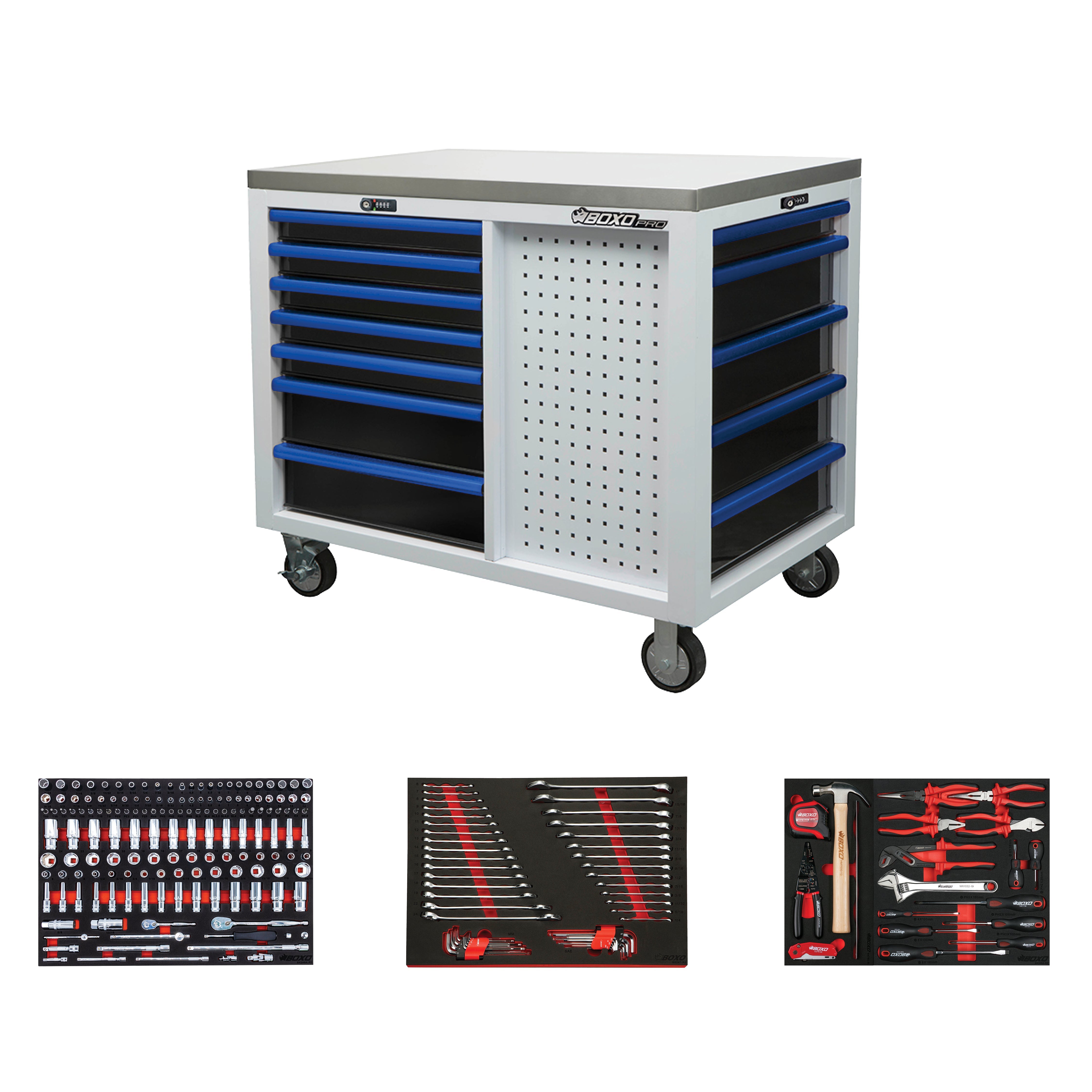 Pro Series | 45” 12-Drawer Workstation Tool Box