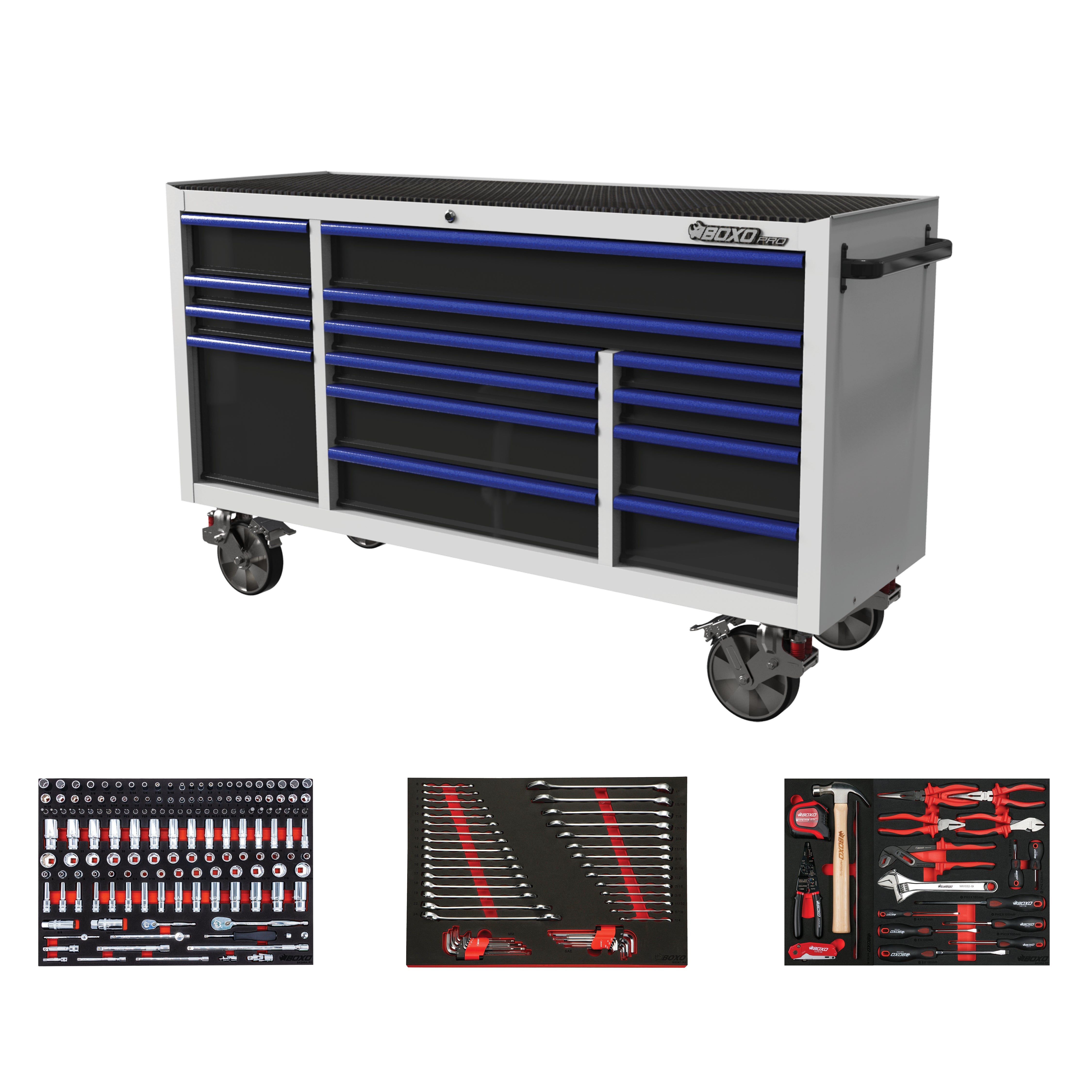 Pro Series | 72" 14-Drawer Rolling Tool Box