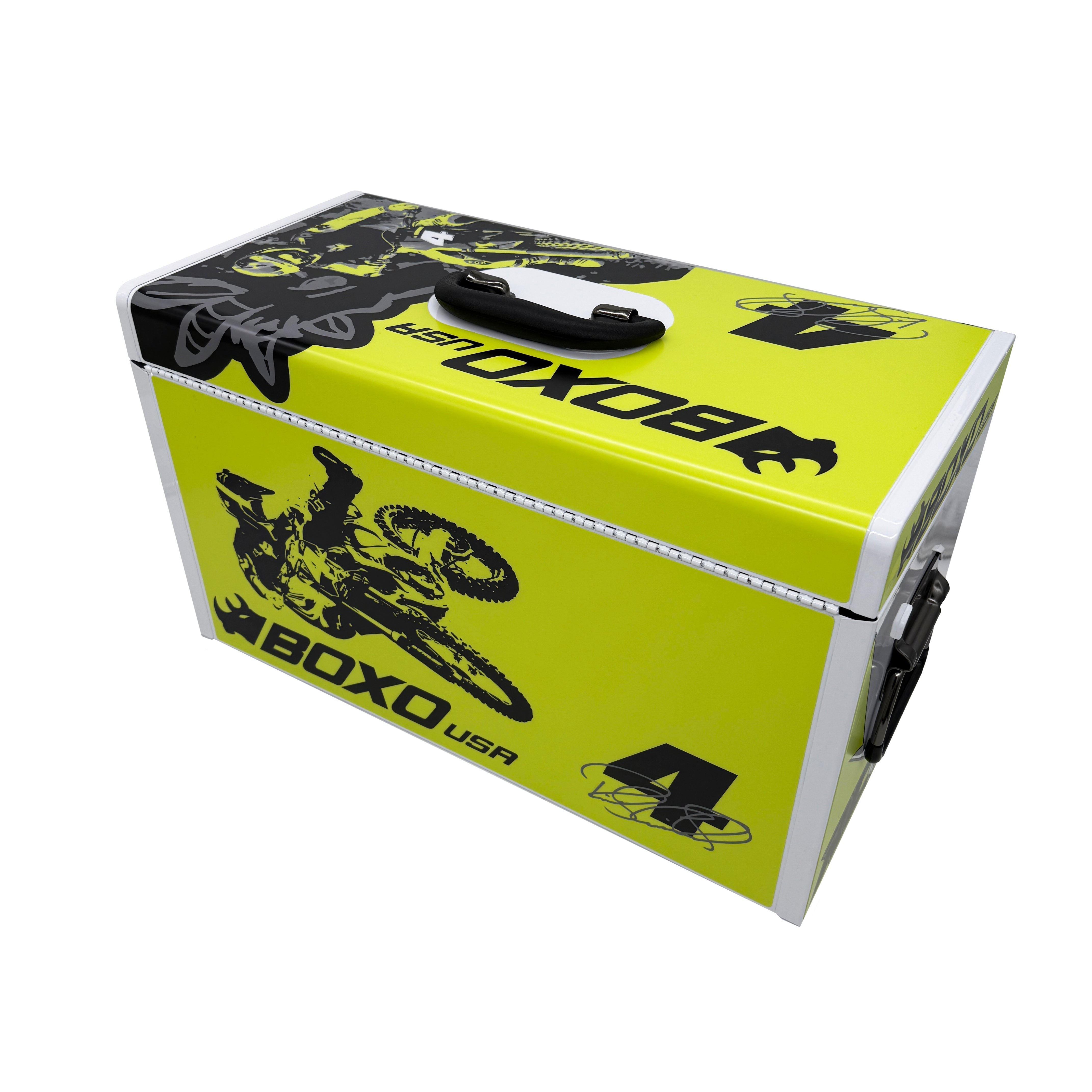 MotoBox | New Ricky Carmichael 3-Drawer Portable Tool Box with 103-Piece Metric Motorcycle Tool Set