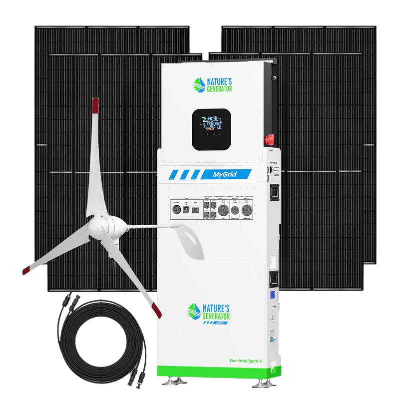 MyGrid 10K Solar and Wind Generator for Home